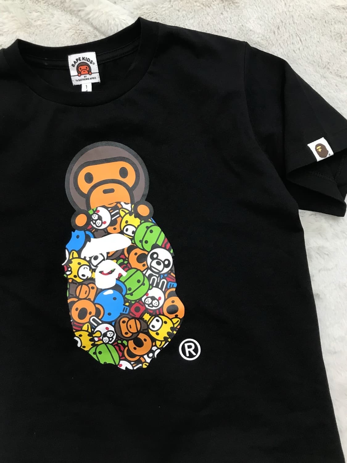 🙊 베이프 마일로 올 프렌즈 마일로 온 헤드 티셔츠 🙊 상품이미지7