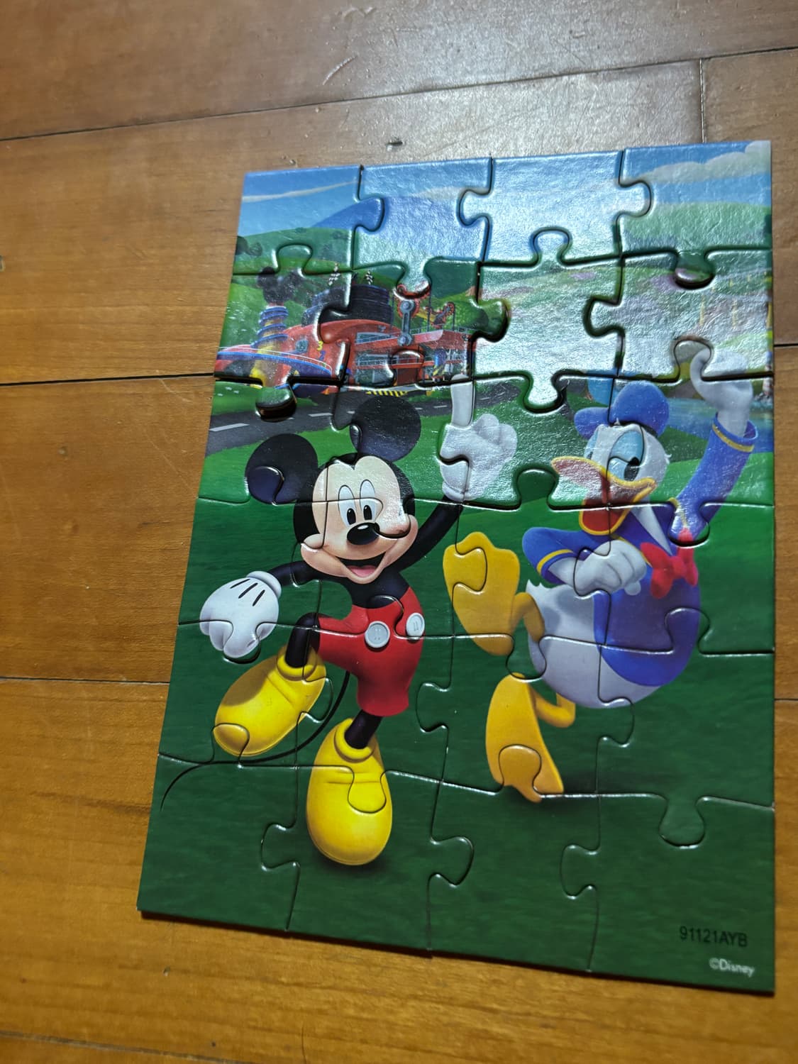 디즈니 미키마우스 도날드덕 퍼즐 인테리어 소품 상품이미지2
