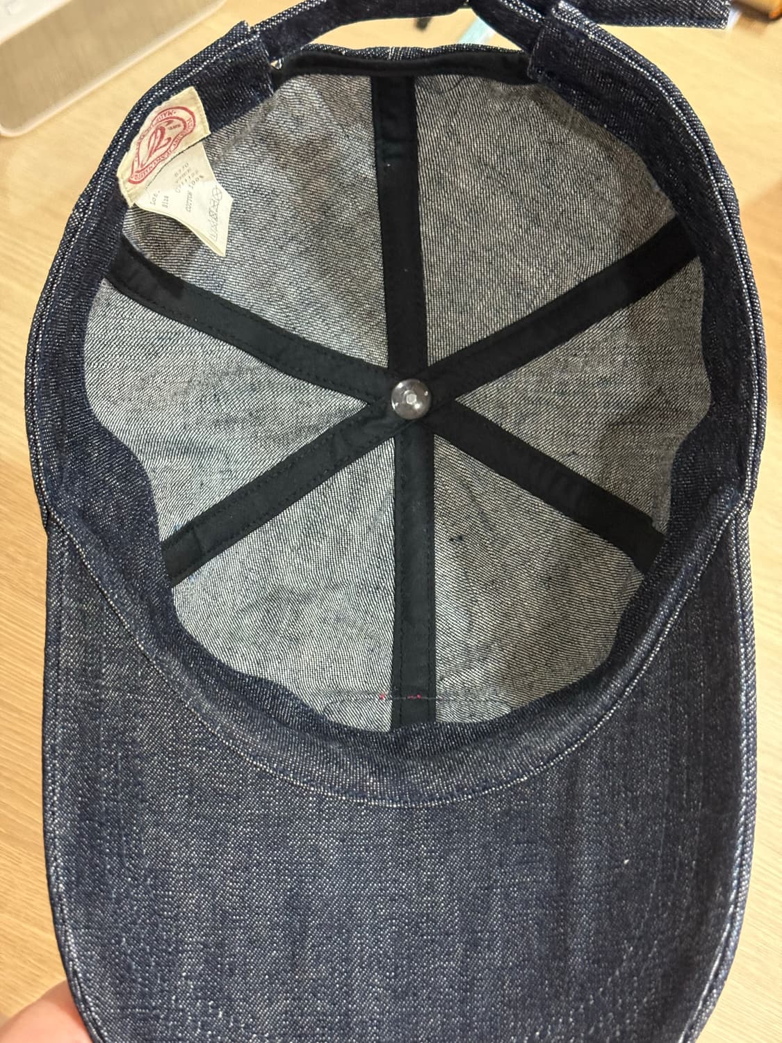 풀카운트 데님 볼캡 모자 상품이미지2