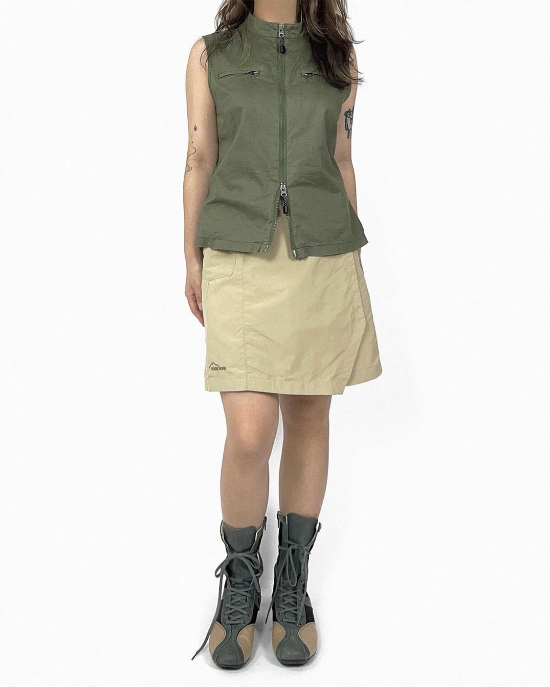 Eddie Bauer zip-up vest 상품이미지3