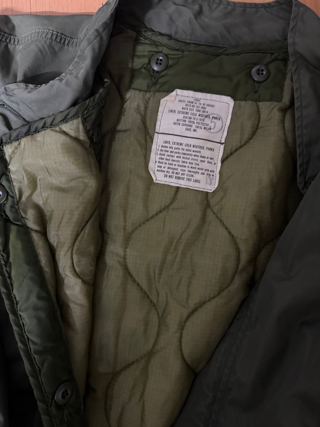 m-65 오리지널 개파카  상품이미지1