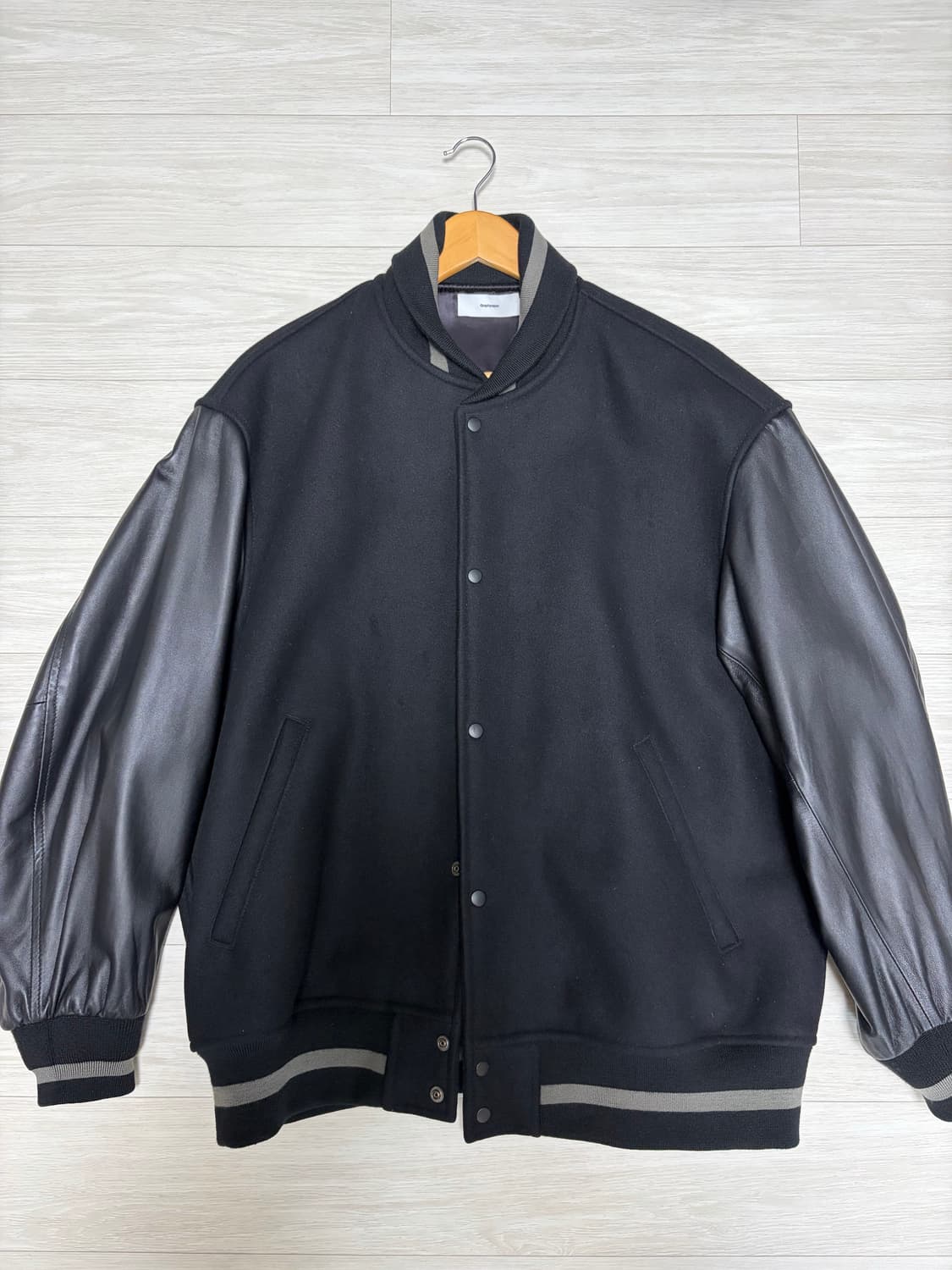 [1] 그라프페이퍼 스타디움 바시티 자켓 상품이미지1