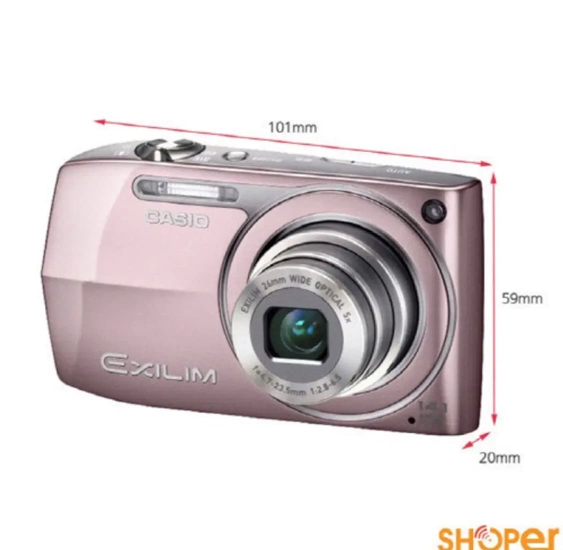 카시오 엑슬림 z2300 핑크 판매 양도 casio  상품이미지1