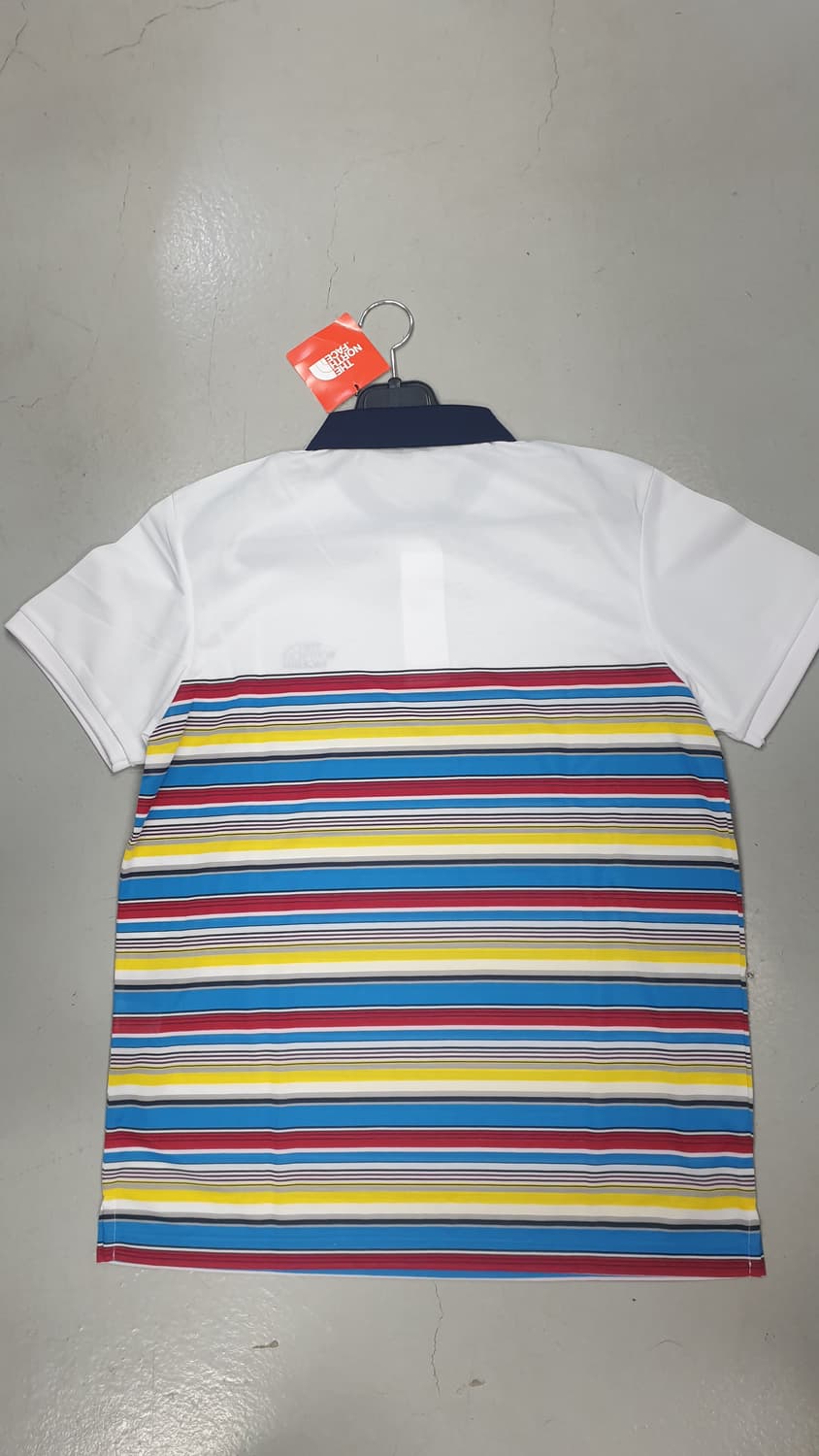 노스페이스 멀티 스트라이프 폴로티 100(L)새거 상품이미지2