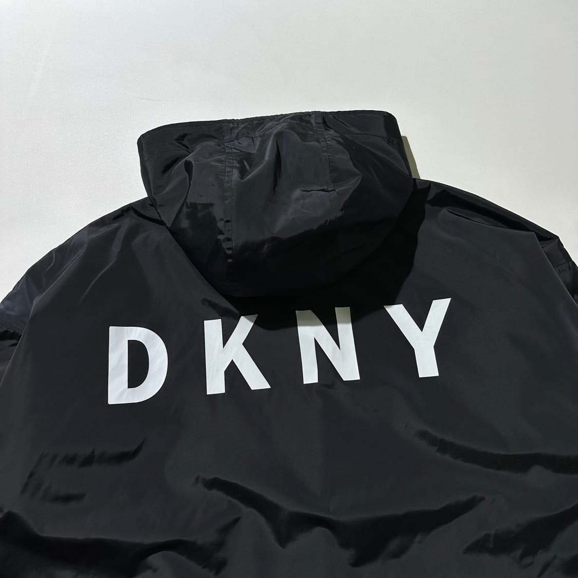 DKNY 리버시블 백로고 롱 후드자켓 상품이미지6