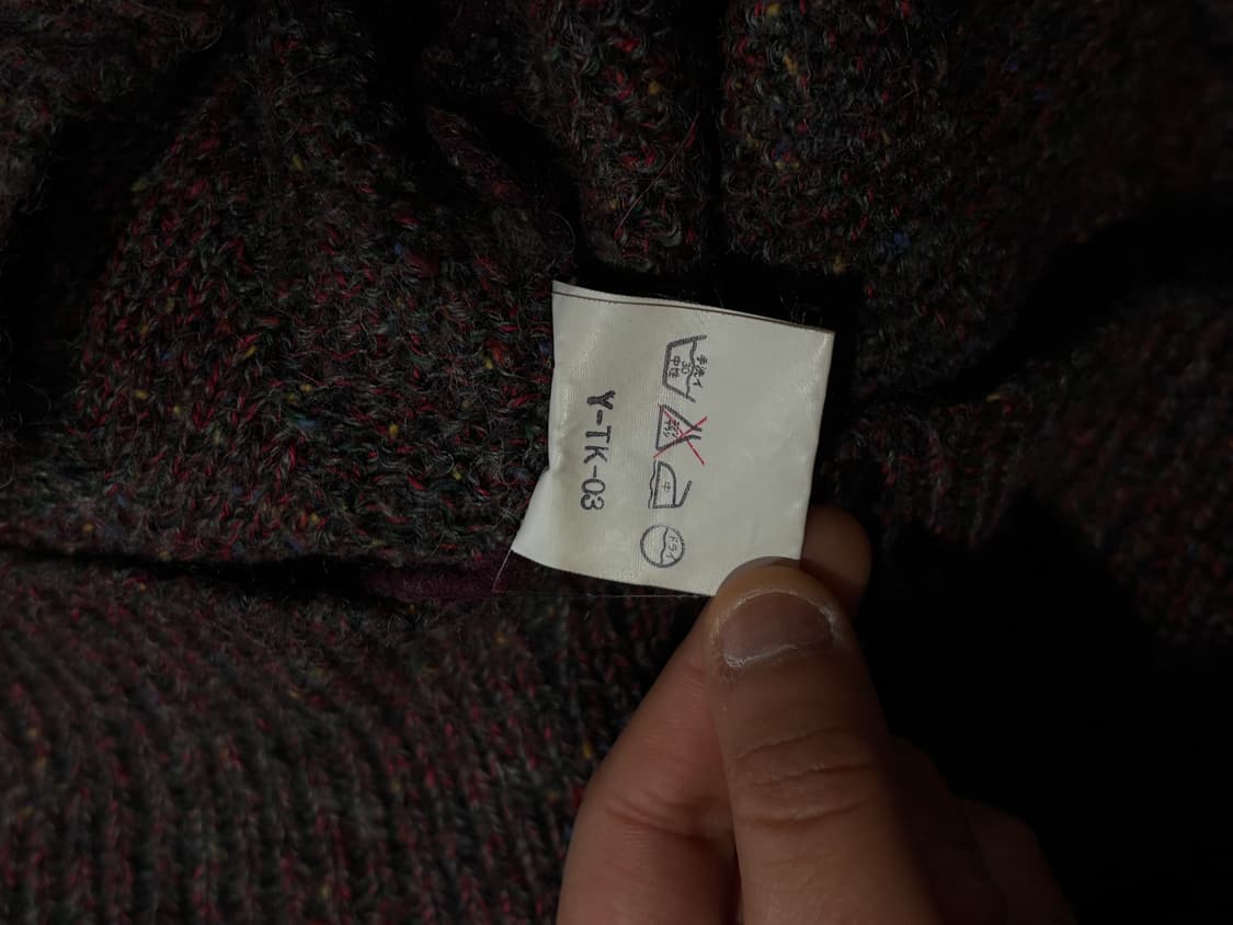 90s Christian Dior 크리스찬 디올 패턴 니트 상품이미지5