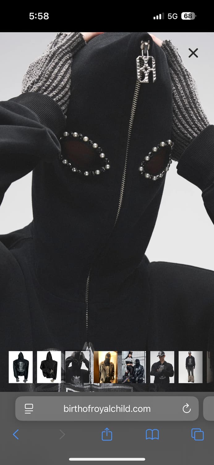 Birthofroyalchild Royce Crown Hoodie 상품이미지2
