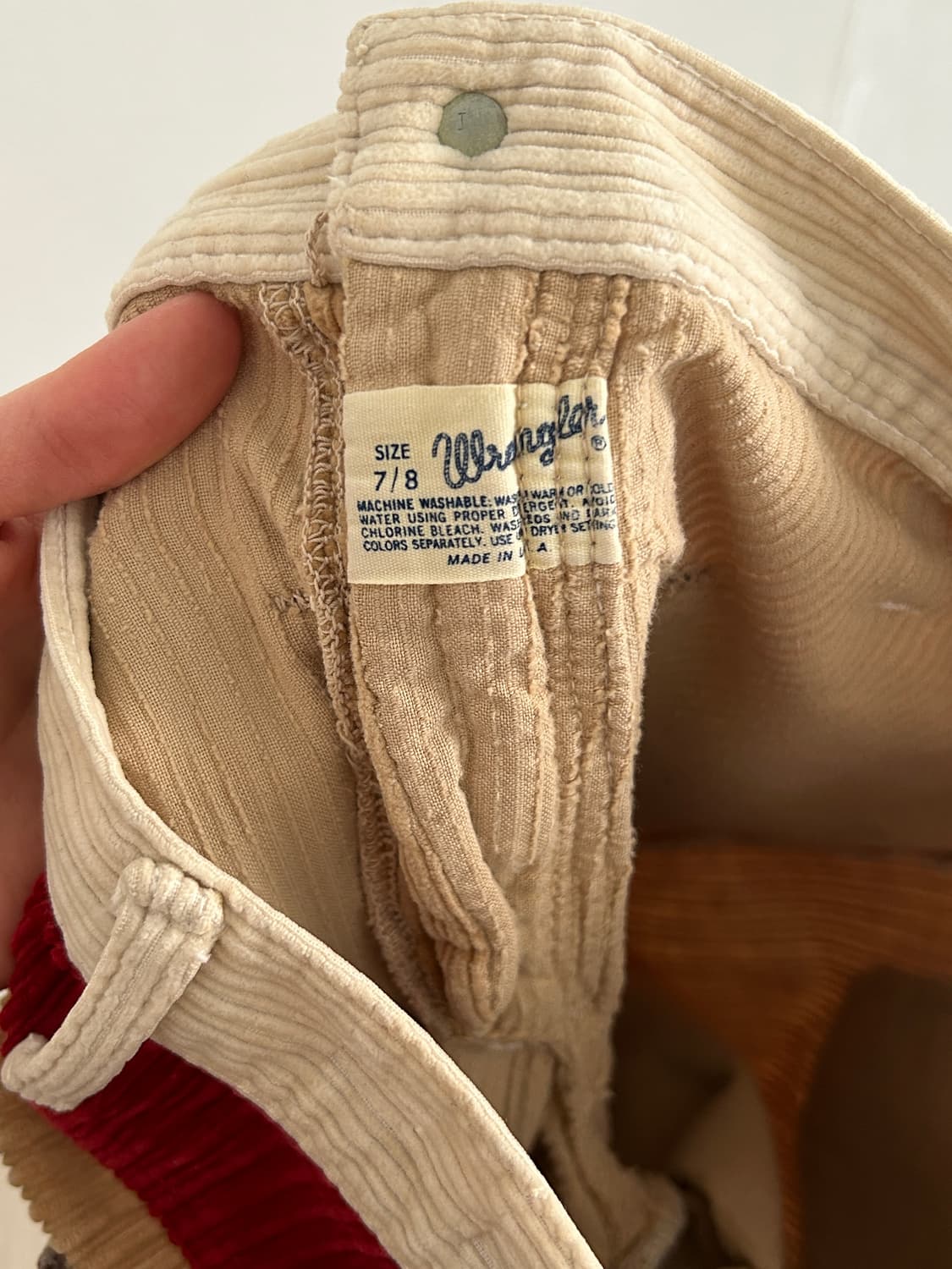 랭글러 코듀로이 팬츠 상품이미지3