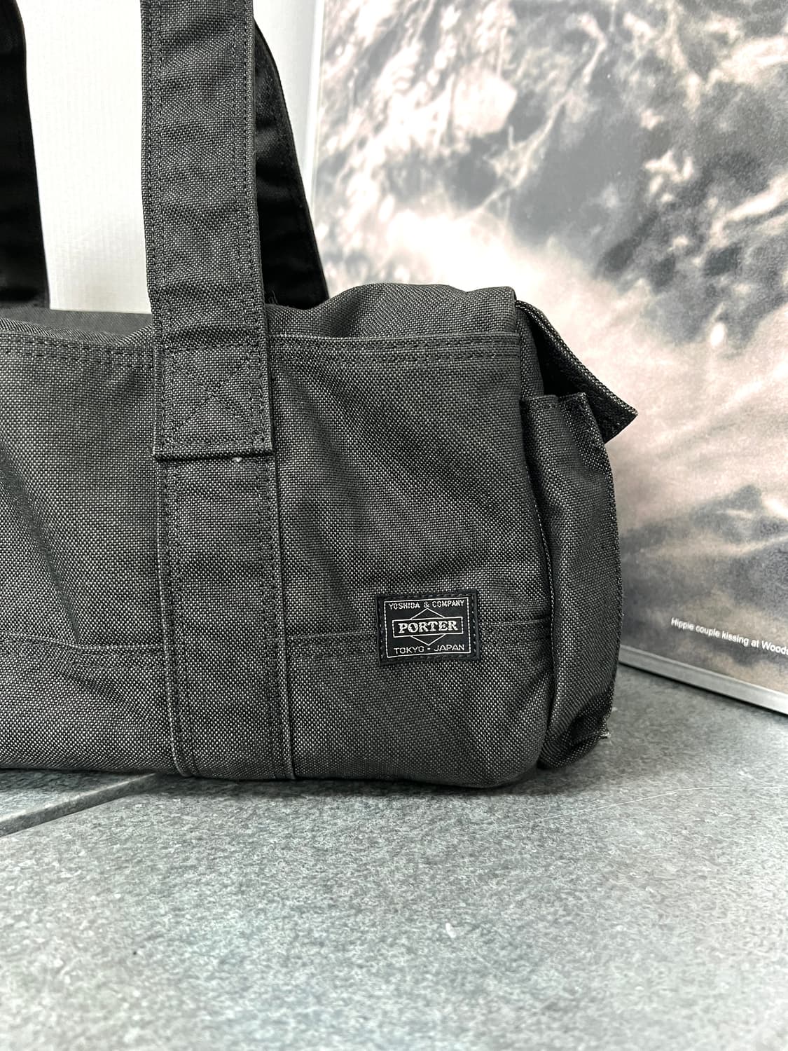 PORTER SMOKY-BOSTON BAG L (Black) 상품이미지4