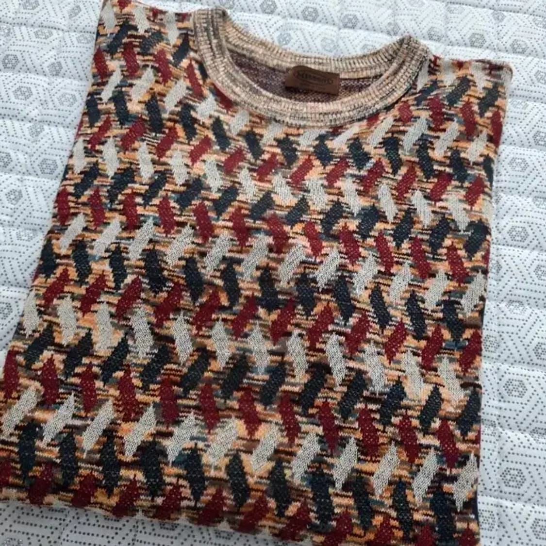 미쏘니 패턴 니트~77 상품이미지8