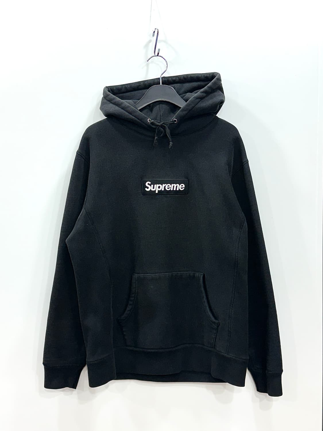 슈프림 박스로고 후드티 블랙 XL 상품이미지4