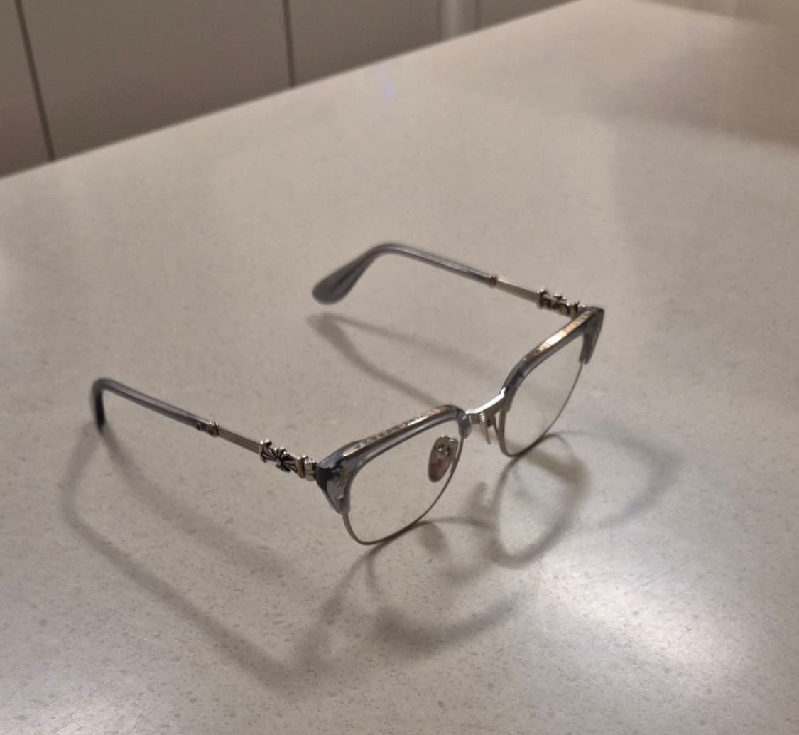 크롬하츠 보넨노이슈어1 브러쉬드실버 안경 상품이미지4