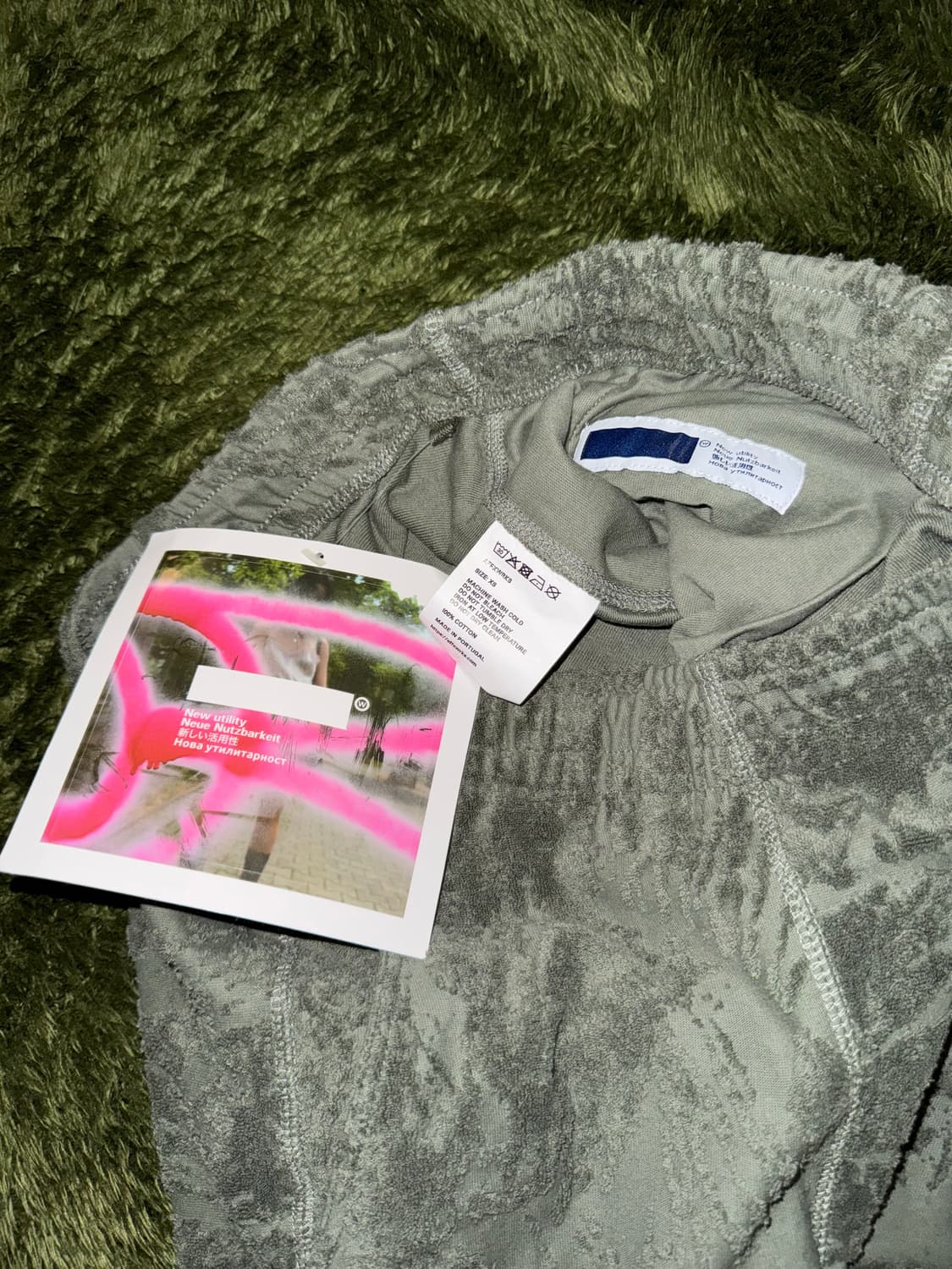 AFFXWRKS 아픽스 PURGE 자카드 코튼 밸런스 팬츠 올리브 상품이미지3