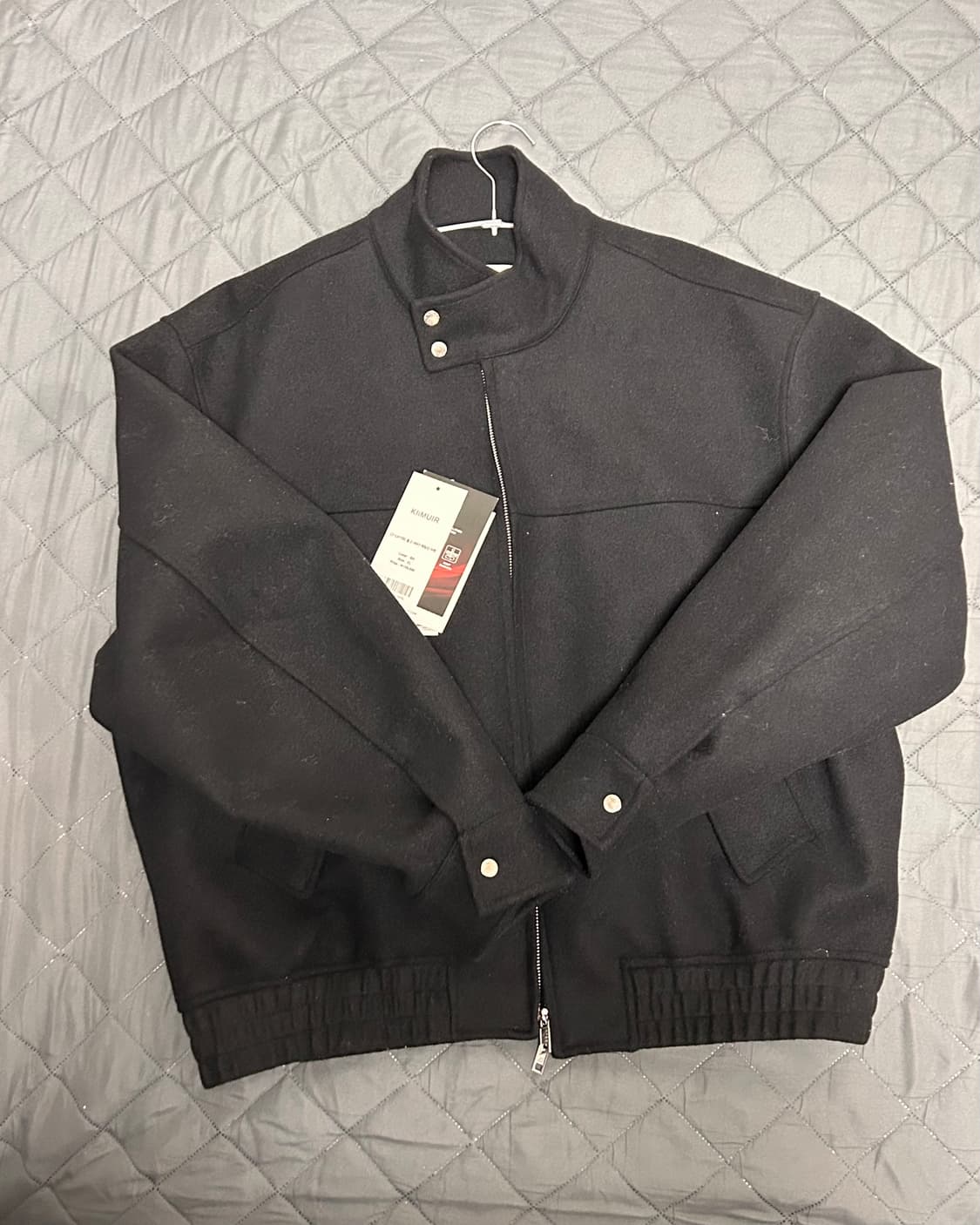 키뮤어 울 헤링턴 자켓 XL 새상품 상품이미지2