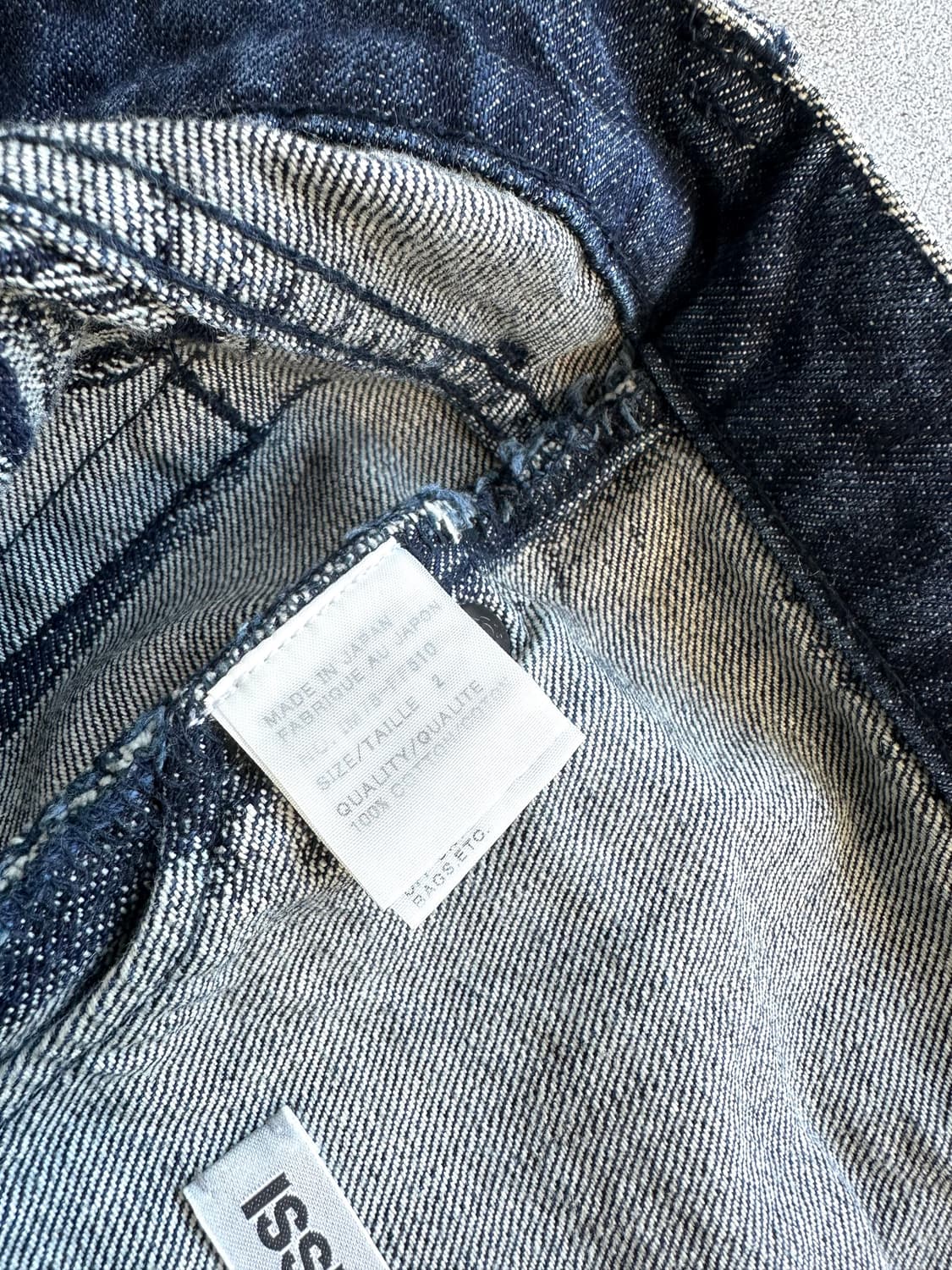 이세이미야케 A POC 사이드라인 플레어 데님팬츠 상품이미지7