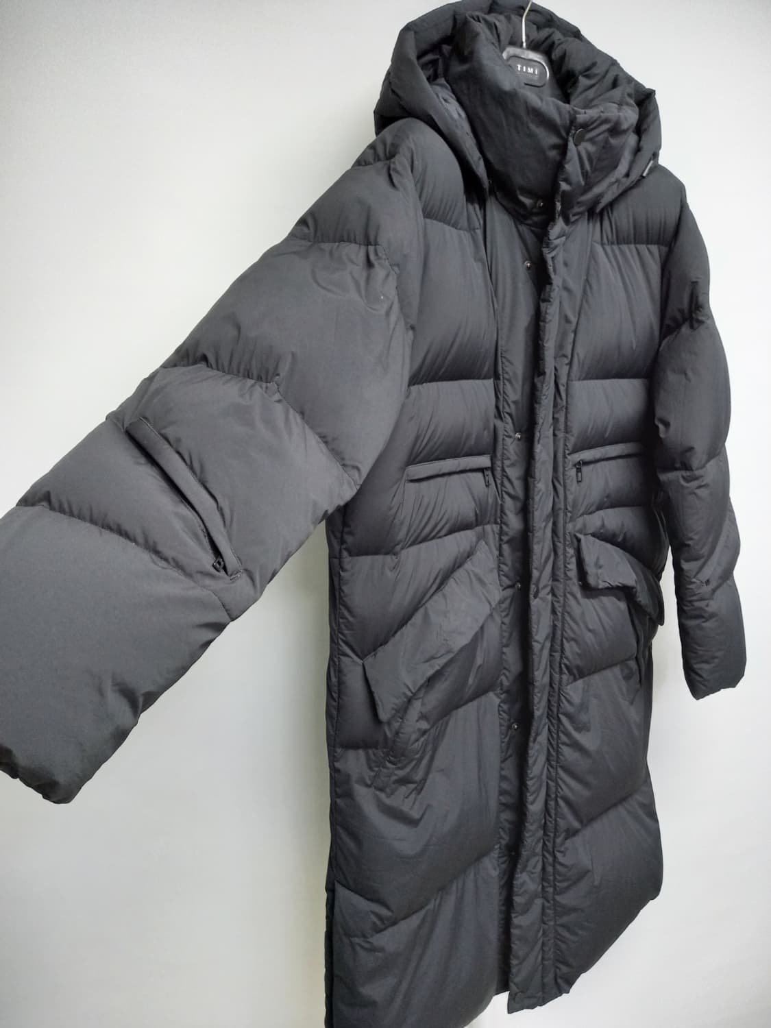 코오롱스포츠 마츠이세이신 콜라보 다운 롱 맥시 패딩 100 상품이미지3