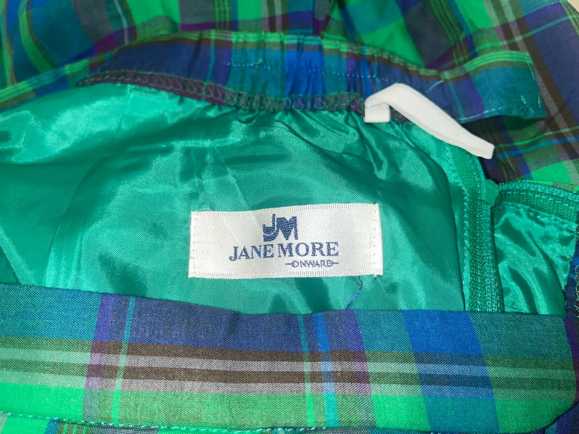JANEMORE 체크 플레이드 미디스커트 상품이미지2