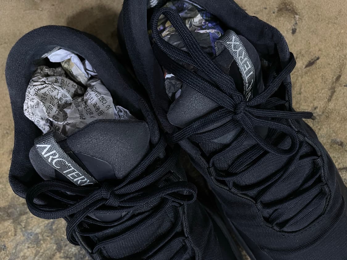 아크테릭스/블랙 에어리어스FL고어텍스 운동화(260) 상품이미지4