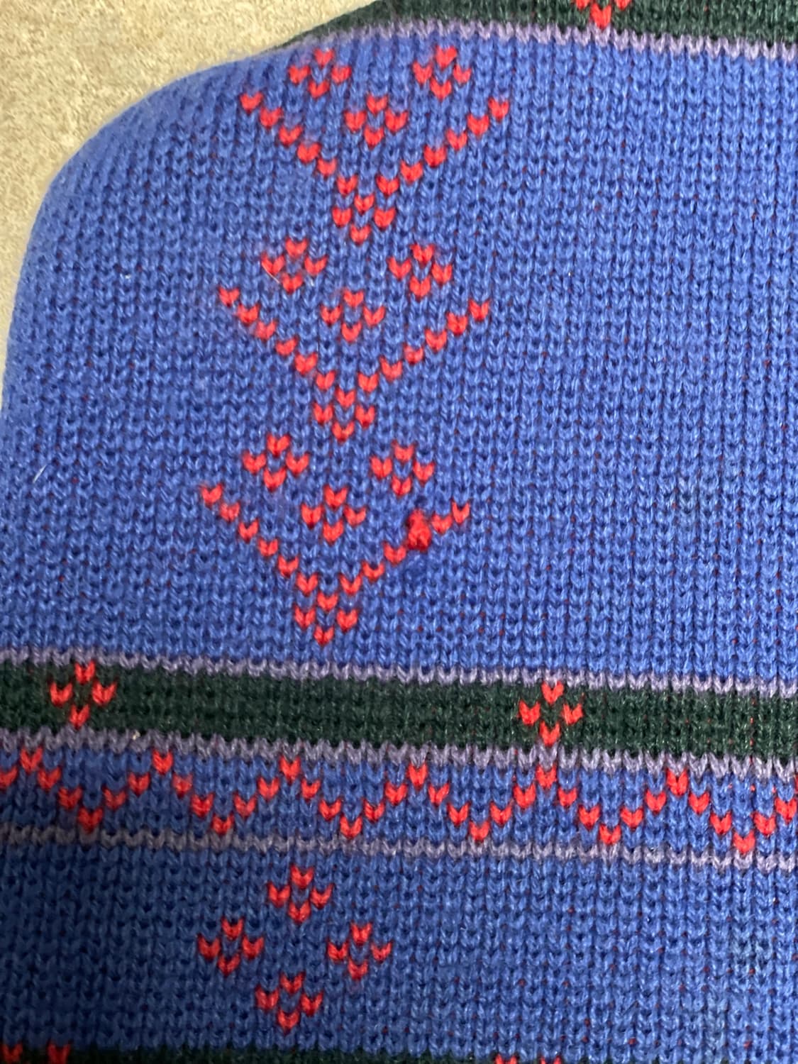 90s france 파타고니아 아즈텍 플리스 비니 상품이미지3