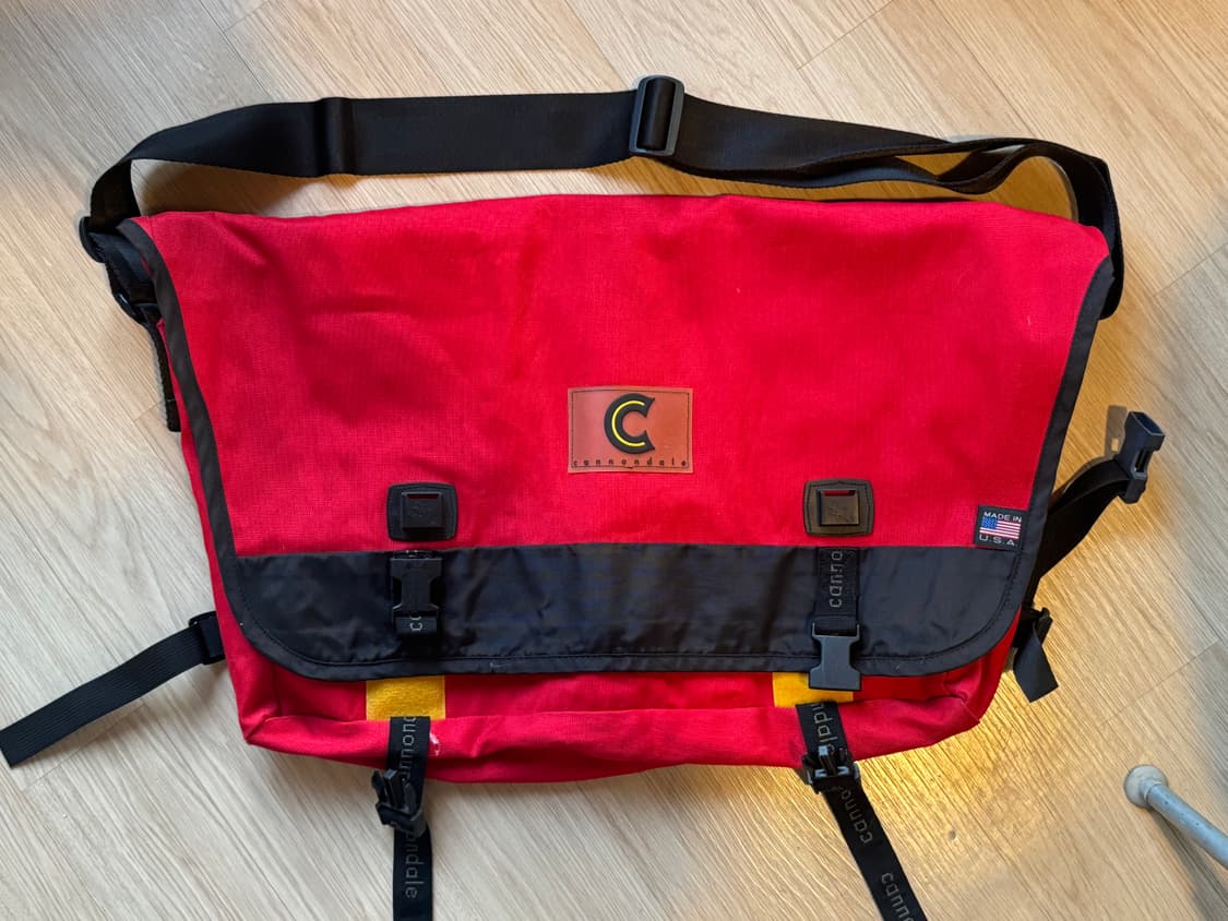 Cannondale 캐논데일 빈티지 메신저백 made in usa 상품이미지1