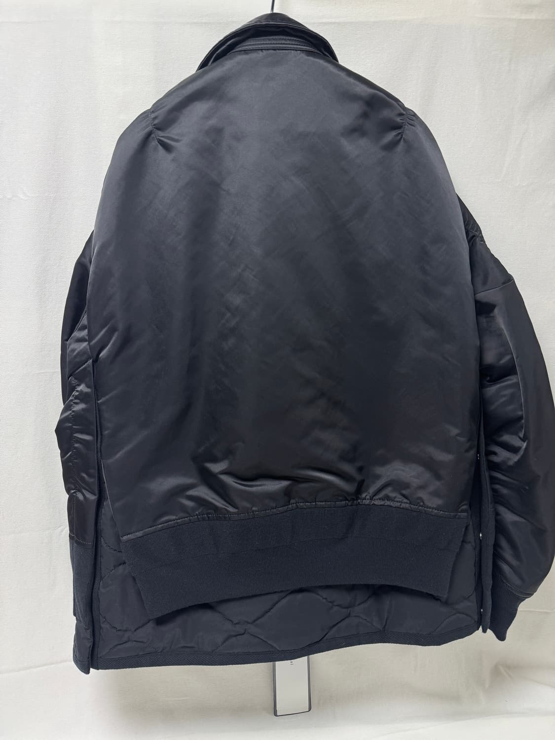 사카이 나일론 트윌 믹스 블루종 봄버 자켓 상품이미지7