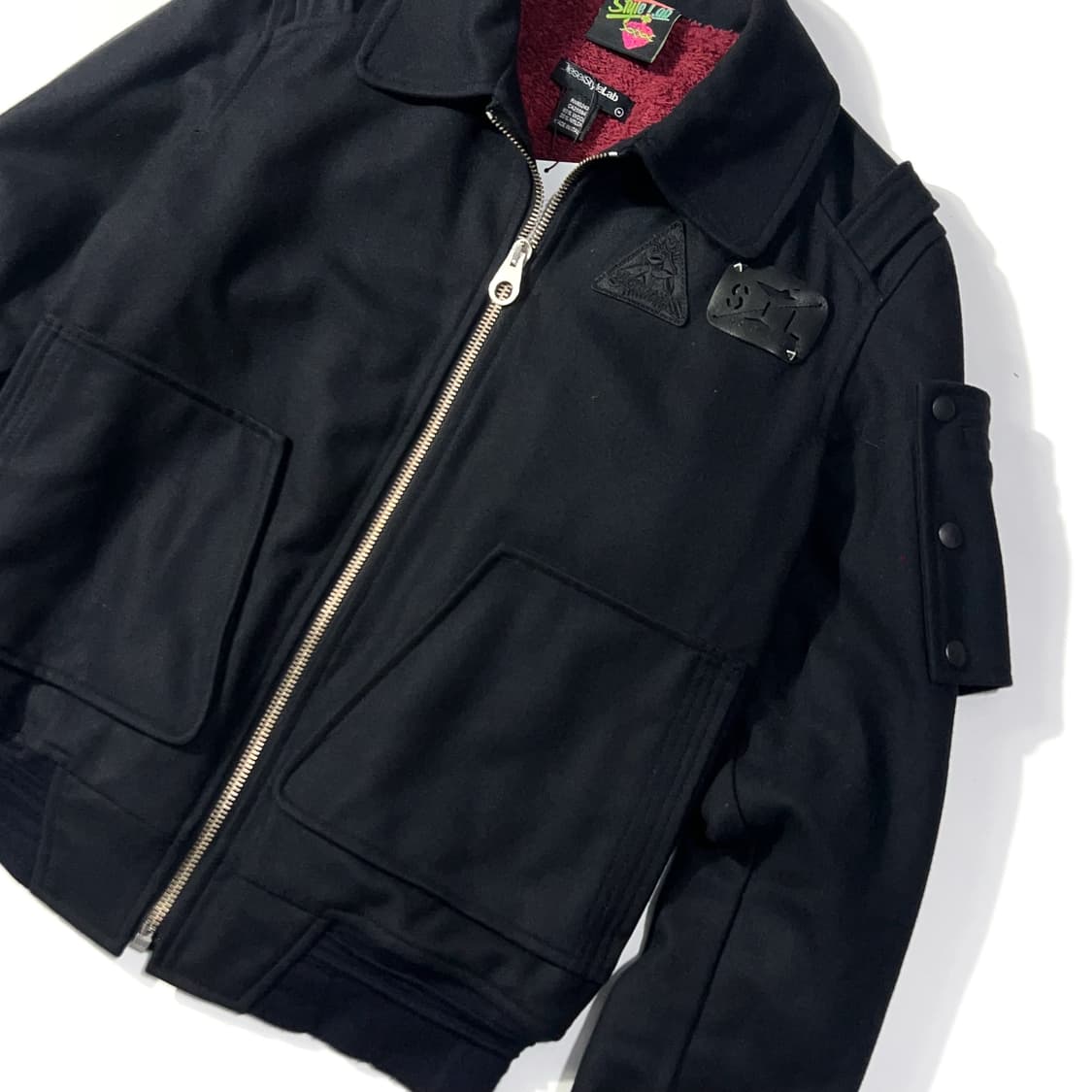 Diesel Style lab Wool Bomber Jacket 상품이미지3