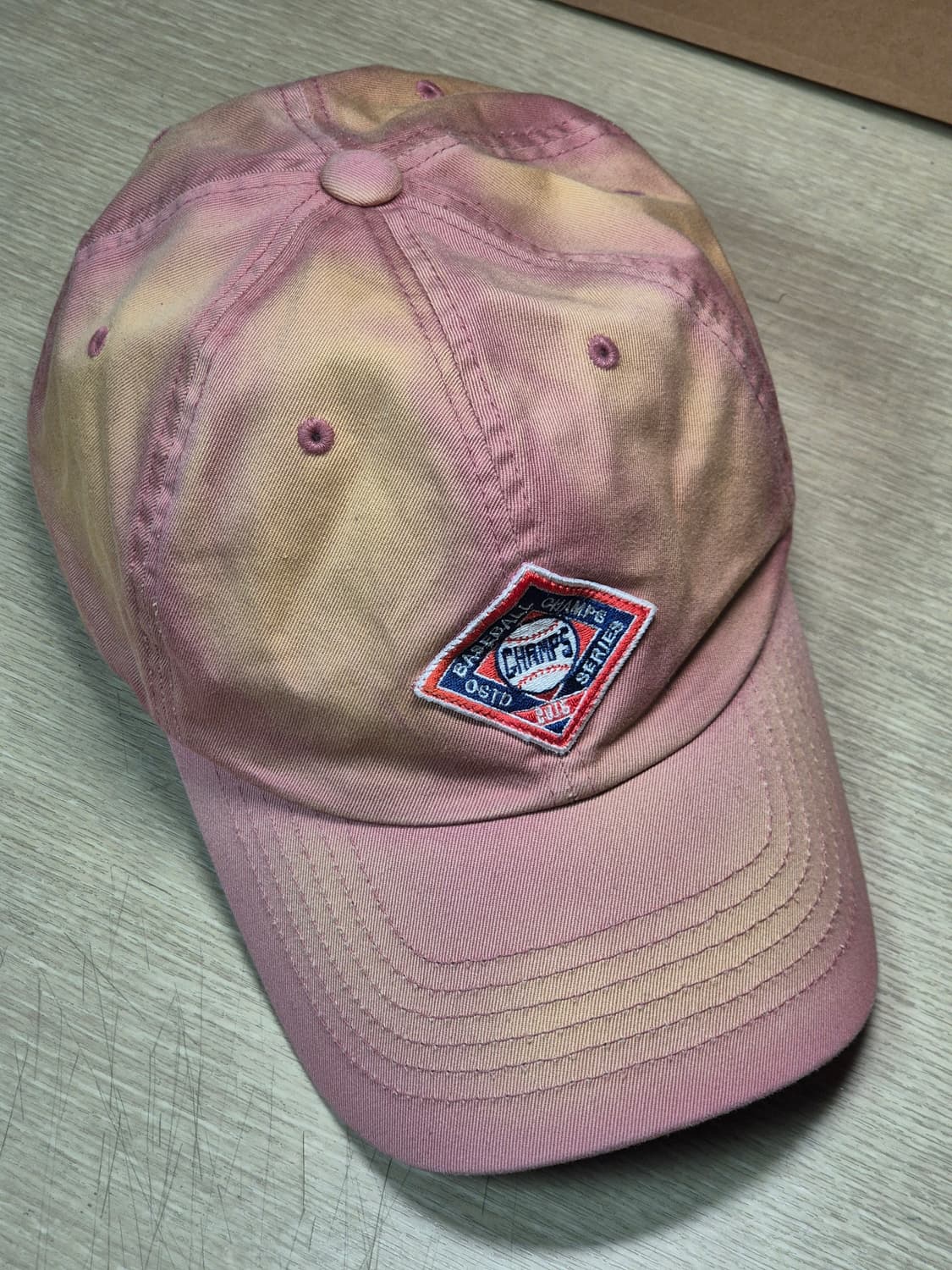 아웃스탠딩 볼캡 빈티지핑크 상품이미지1