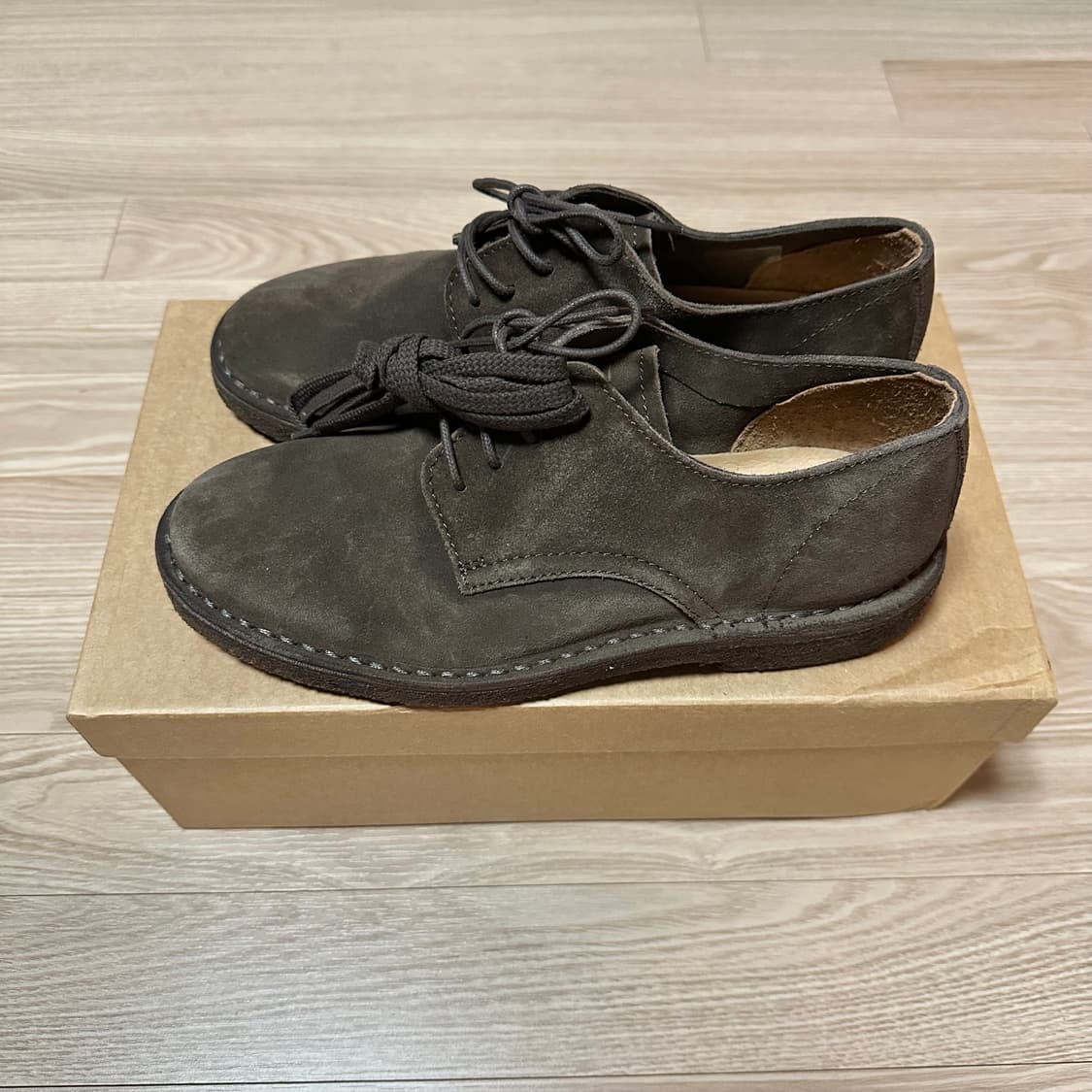 드레익스 웨이포드 더비 플레인 슈즈 UK6 다크 브라운 상품이미지5
