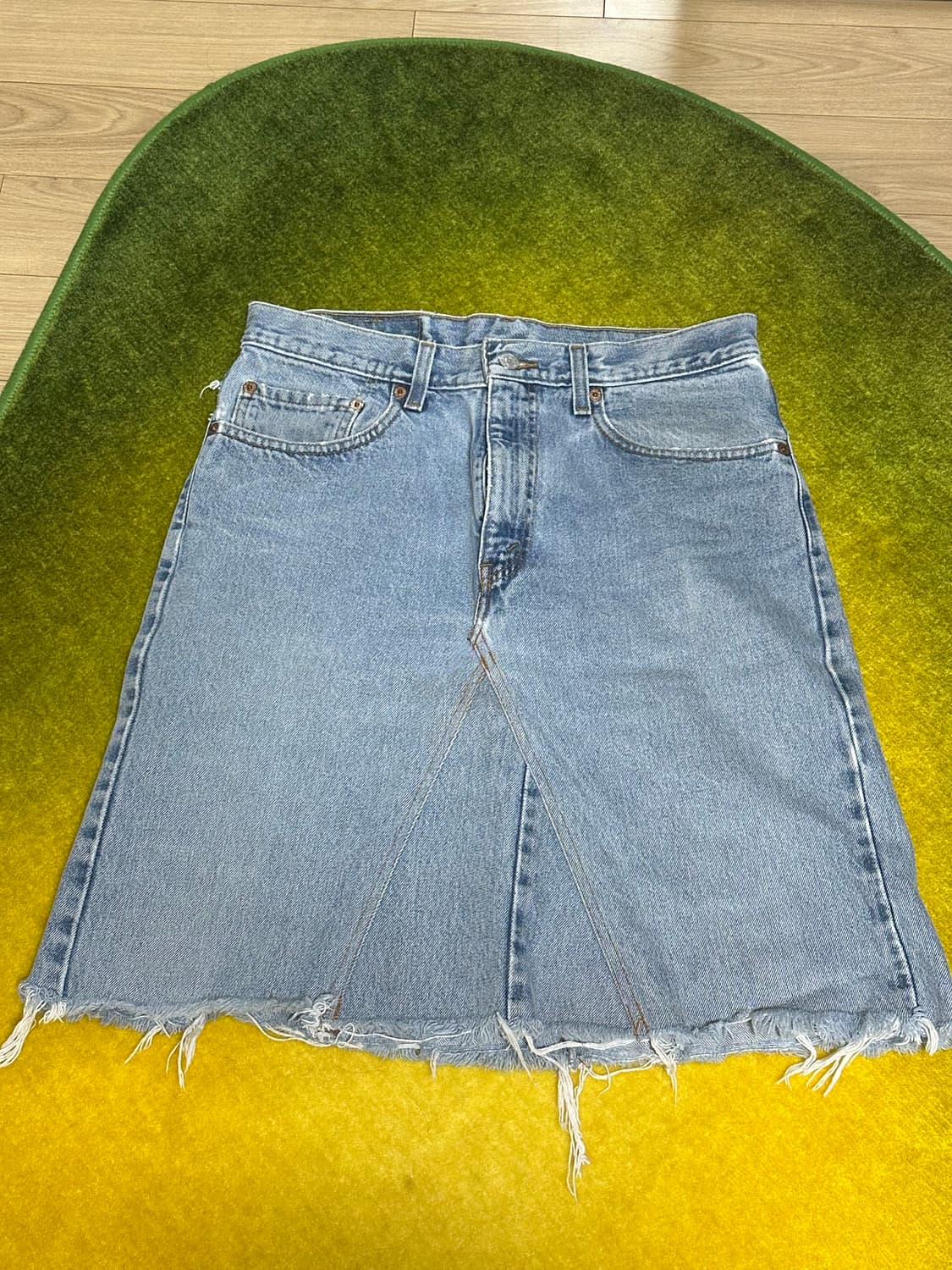 리바이스 505 데님 리워크 스커트  상품이미지1