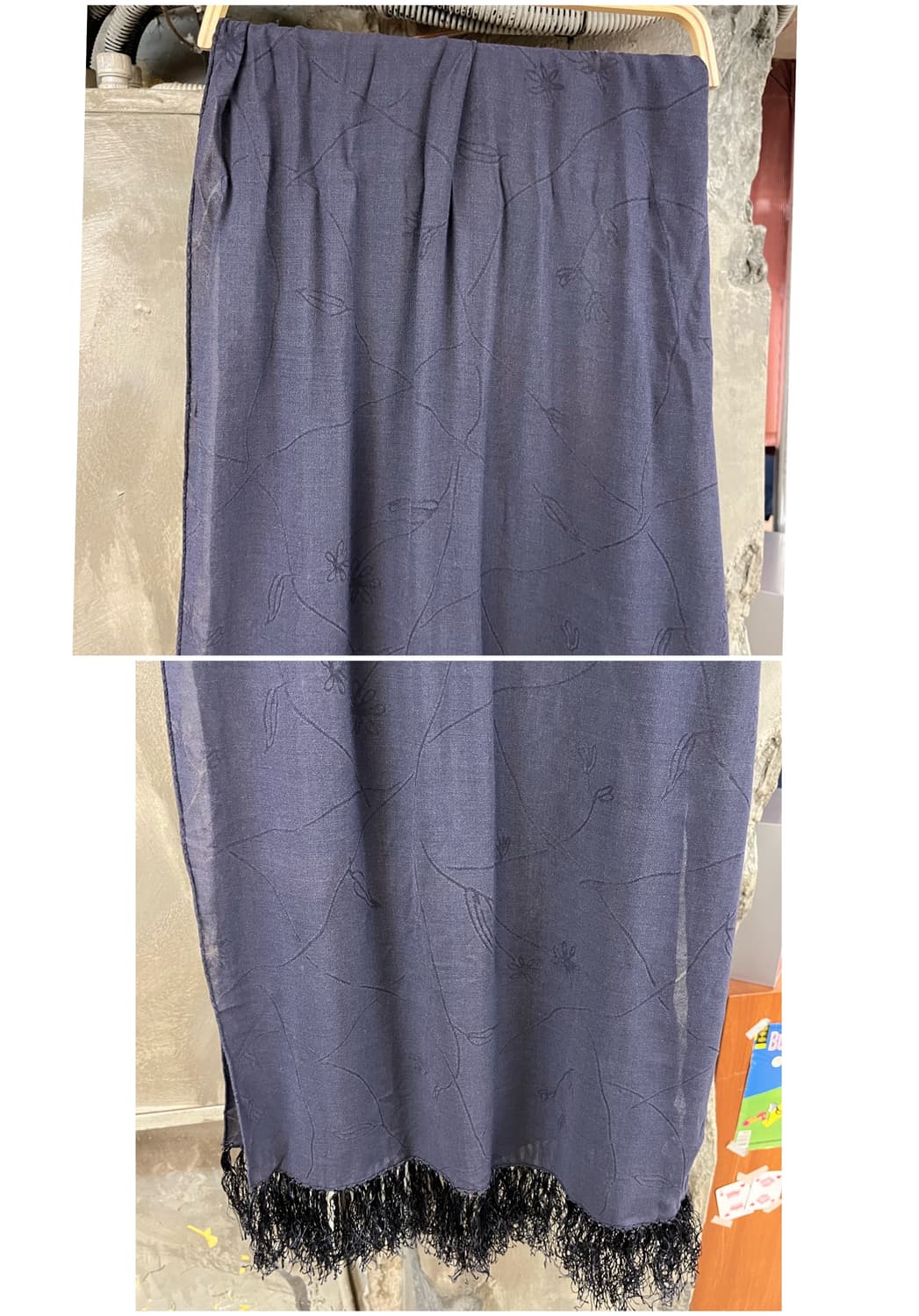 발망 스카프 네이비 #csz3032 상품이미지9