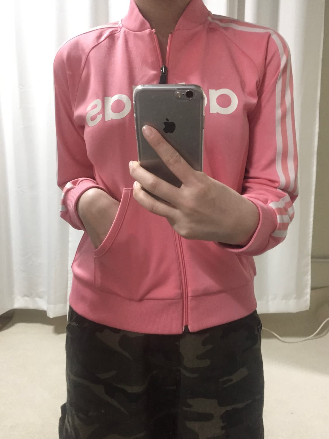 아디다스 핑크 져지 트랙탑 85 상품이미지1