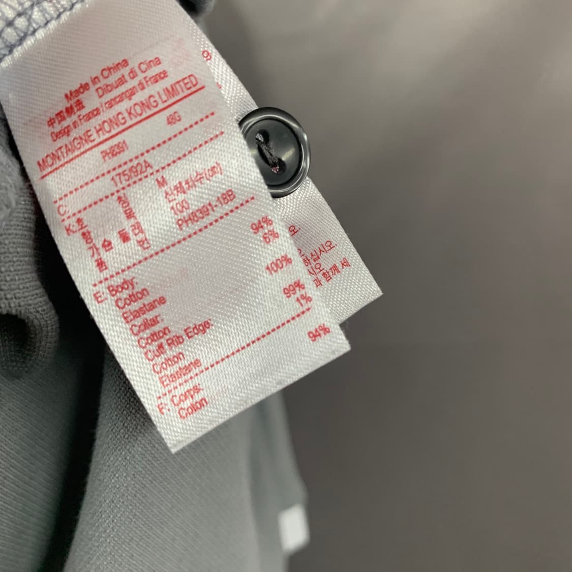 M 라코스테 라이브 그레이 PK 폴로 반팔 카라티 상품이미지6