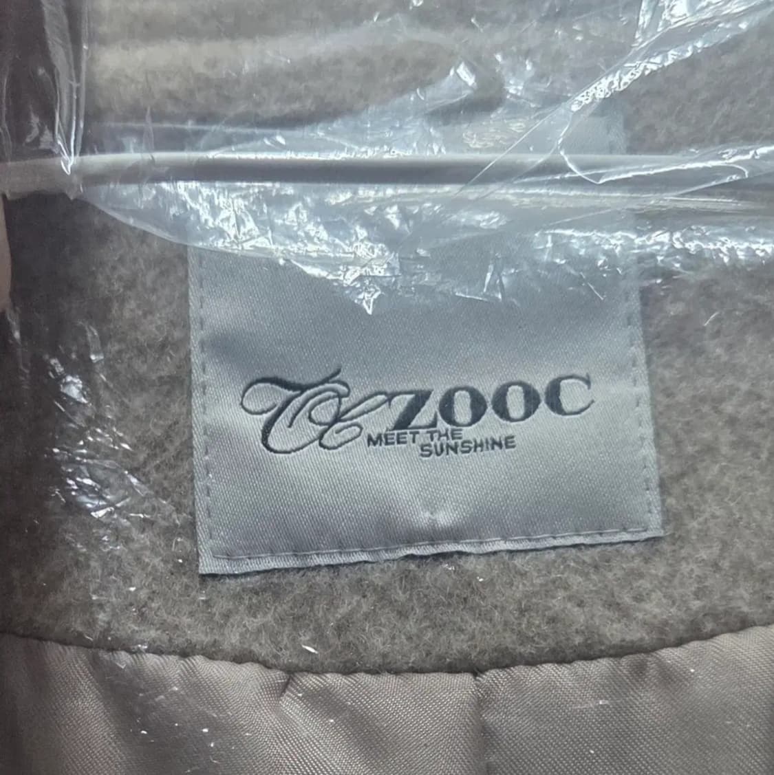 zooc 베이지색 코트(모90) 10.0 상품이미지3