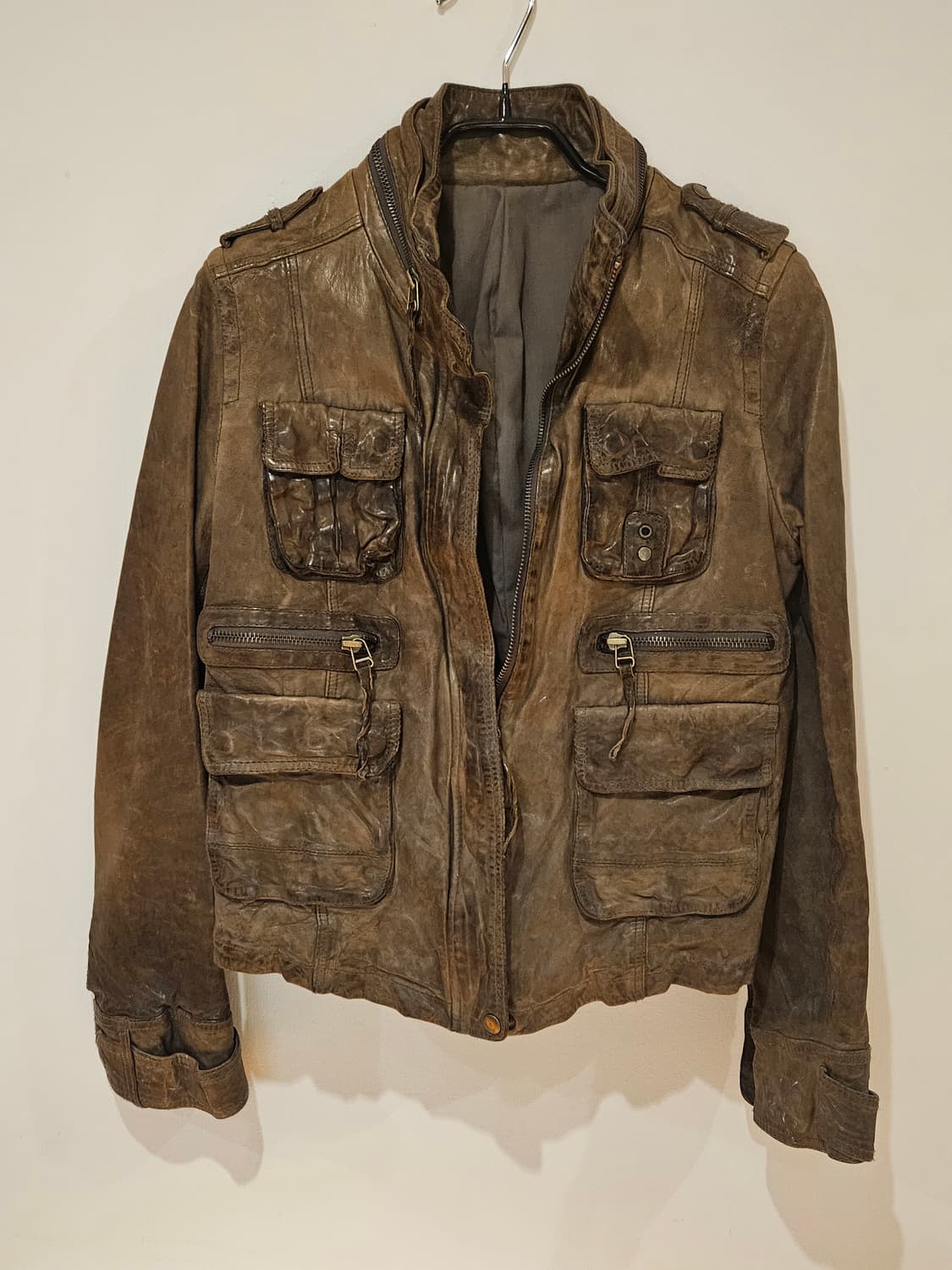 빈티지 양가죽자켓 66 상품이미지1