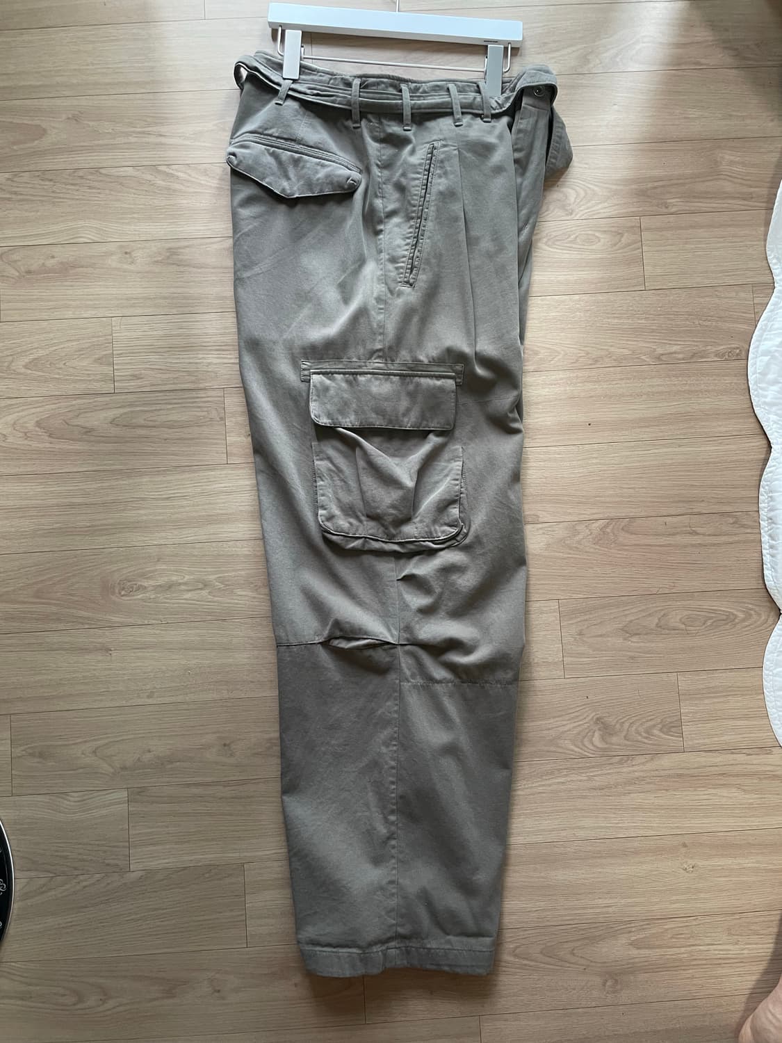 [2]폴리테루 벨티드카고 올리브그레이 상품이미지2