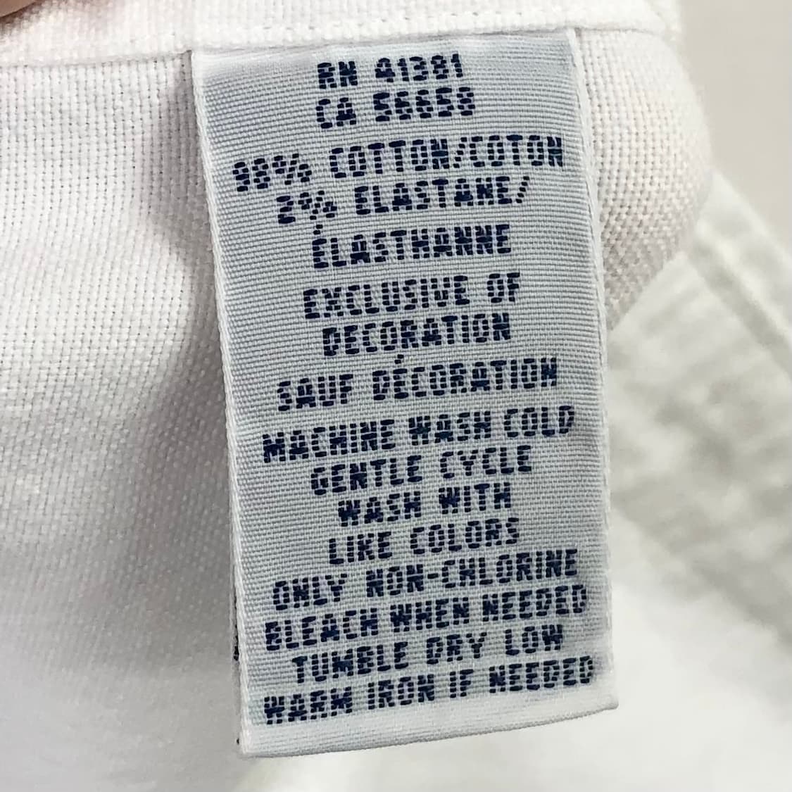 M 폴로 옥스포드 화이트 셔츠 상품이미지4