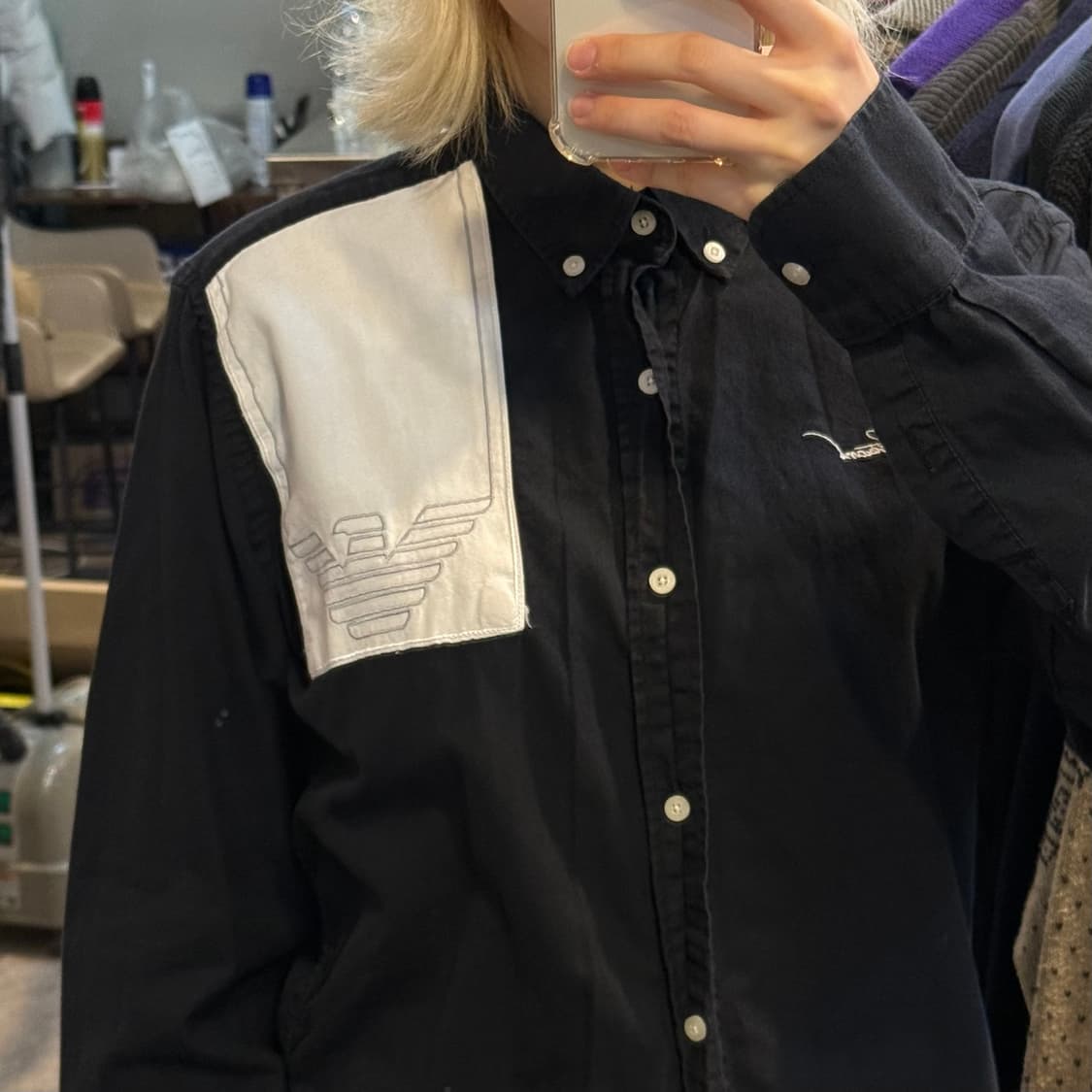 [NO.9] EMPORIO ARMANI 웨스턴 셔츠 상품이미지4