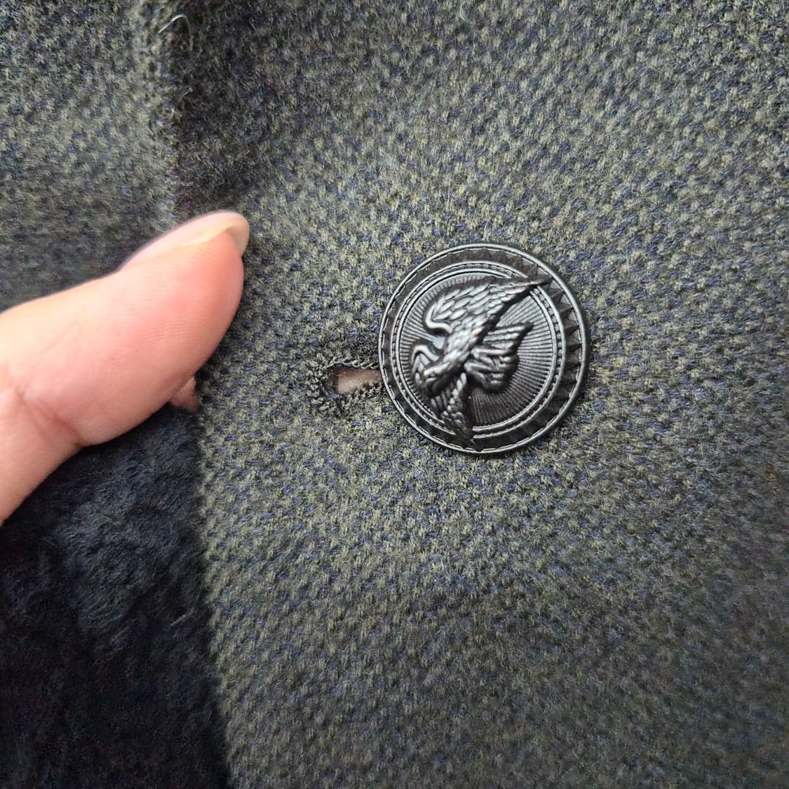 지오송지오 차콜 모직 자켓 남성 L 상품이미지3