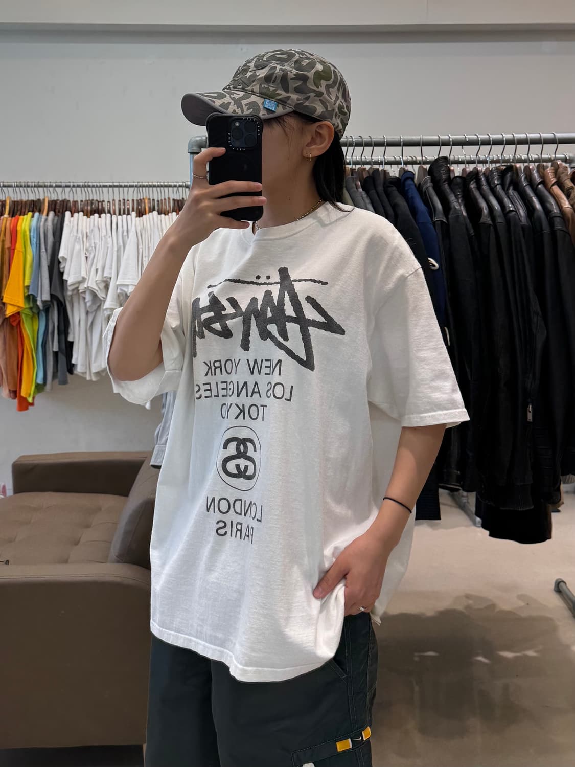 스투시 월드투어 티셔츠 상품이미지6