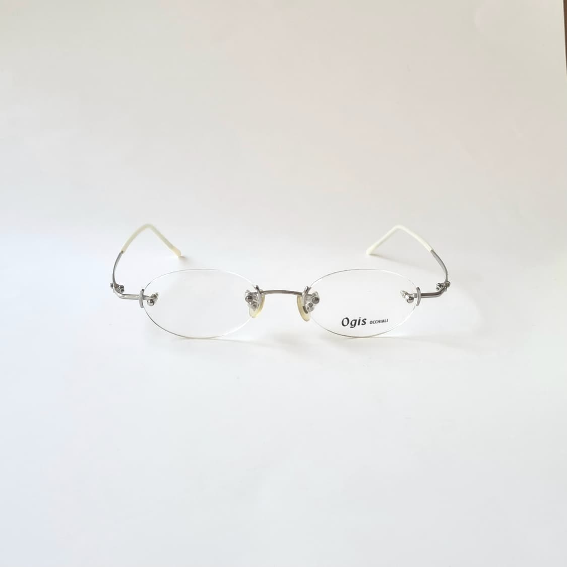 데드스탁 빈티지 오벌 무테 안경테 565 상품이미지3