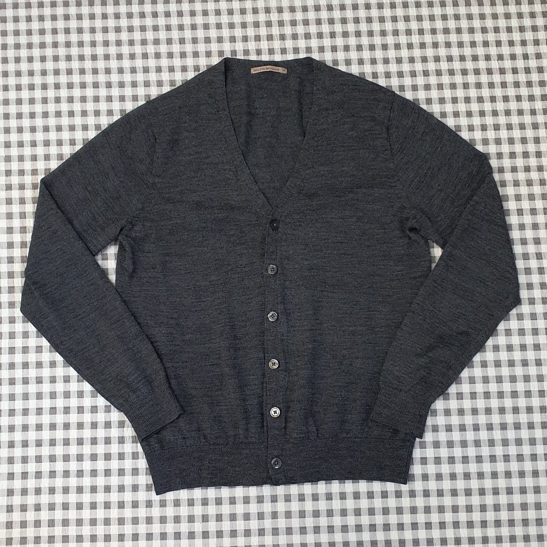 유니클로 울100 얇은 가디건 남자95 상품이미지1