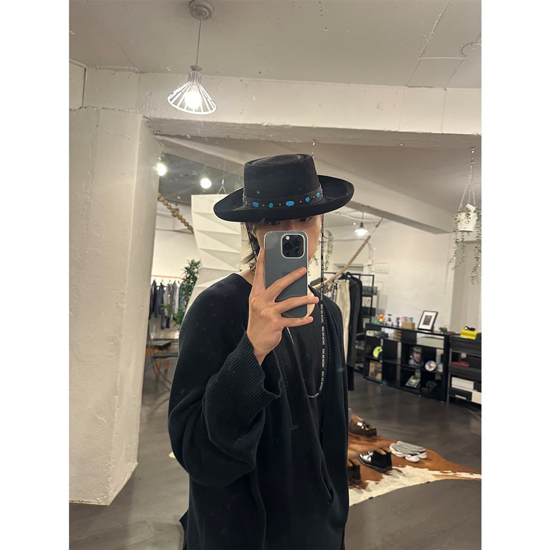 디올 18 resort 자디올 터키석 페도라 햇 상품이미지4