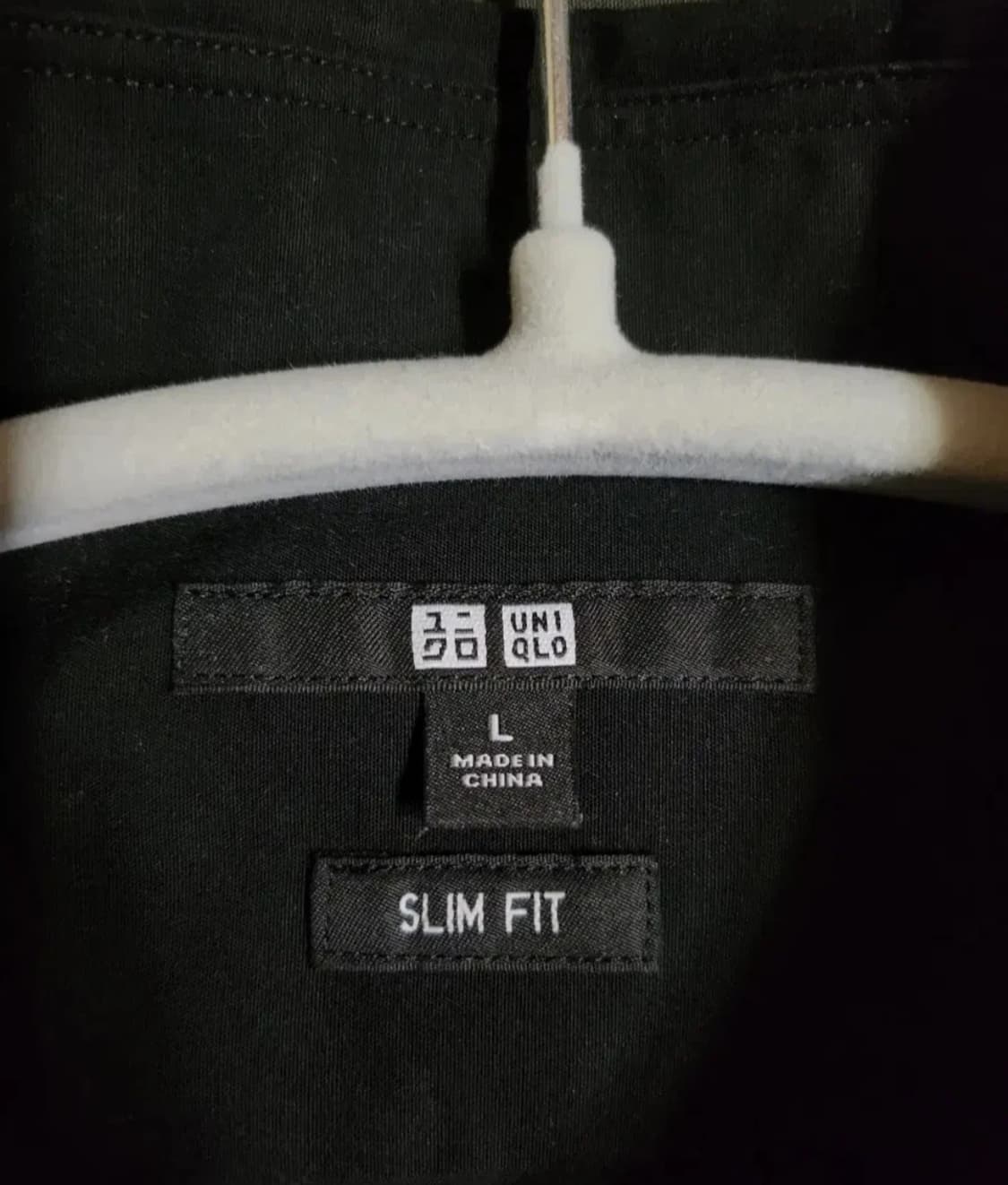 유니클로 이지케어 스트레치 슬림핏 브로드셔츠 상품이미지4