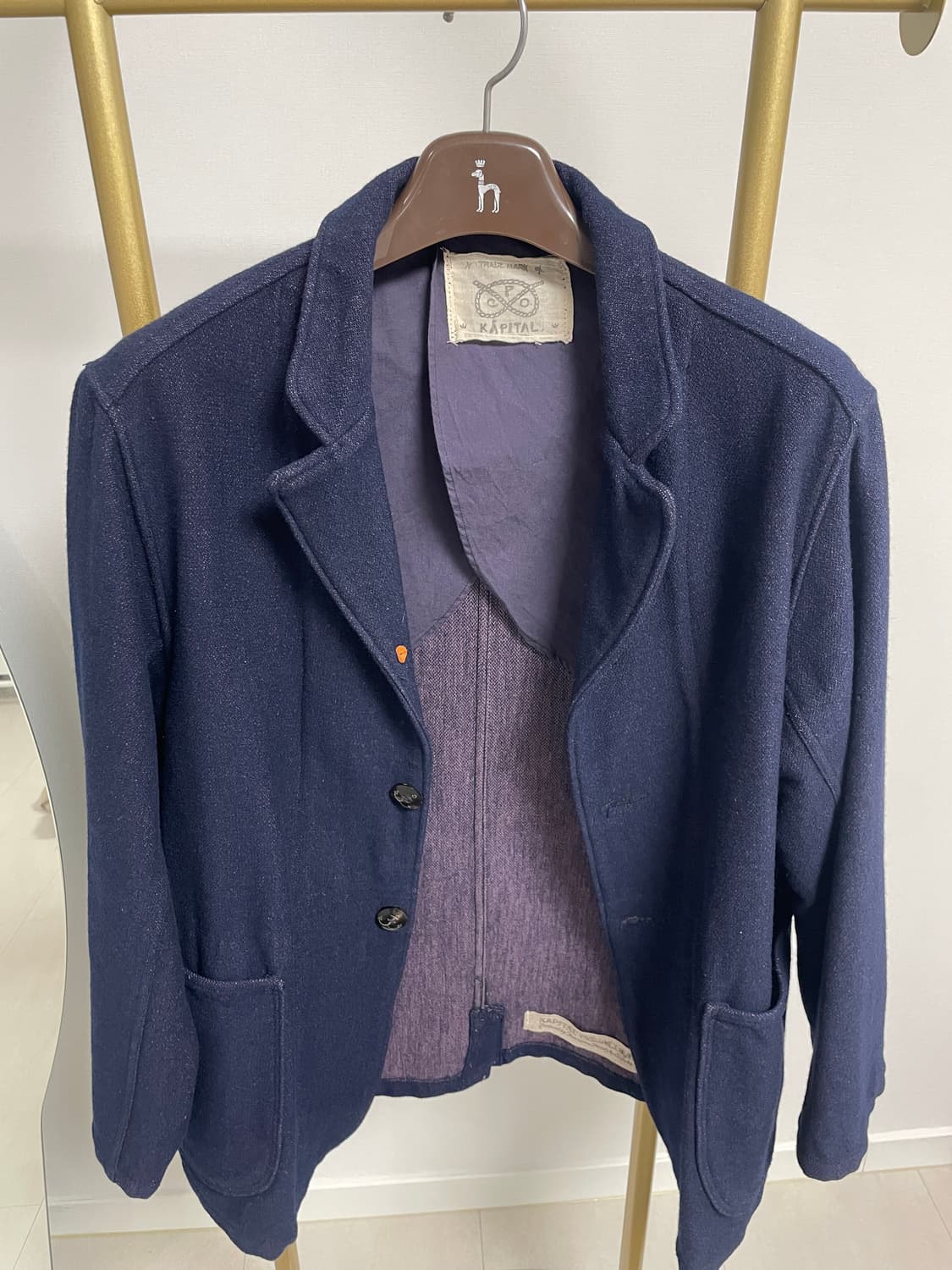 캐피탈 네이비 자켓 상품이미지1