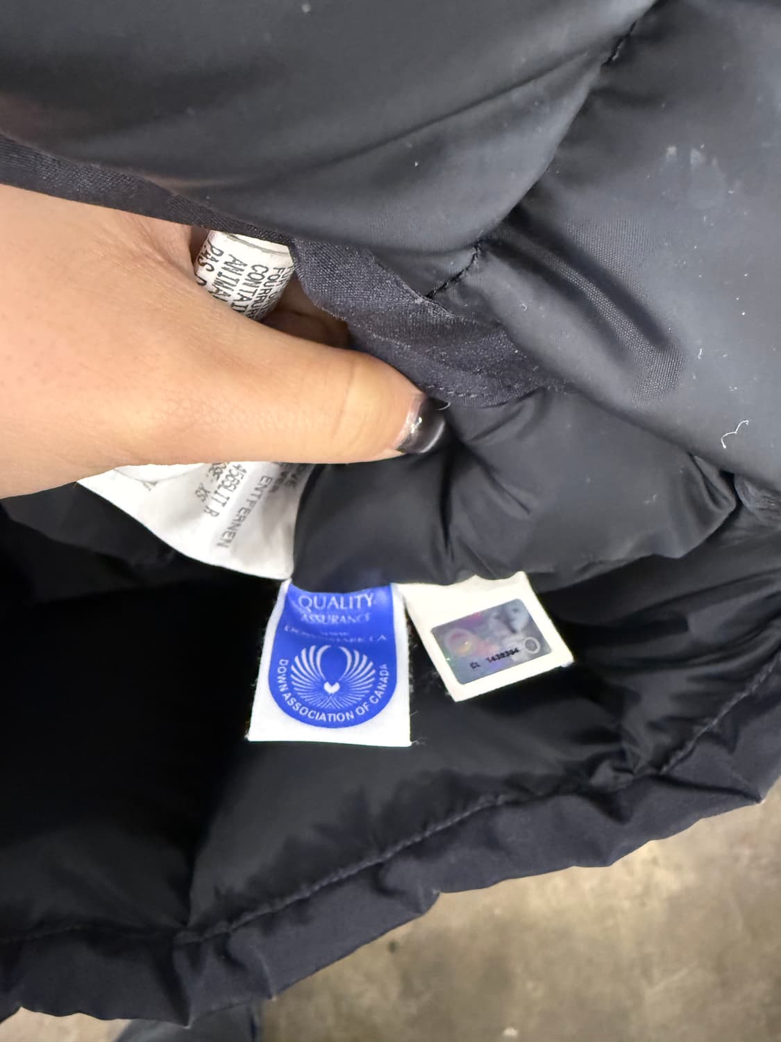 CANADA GOOSE 캐나다 구스 패딩 블랙 99C5019 XS 상품이미지5