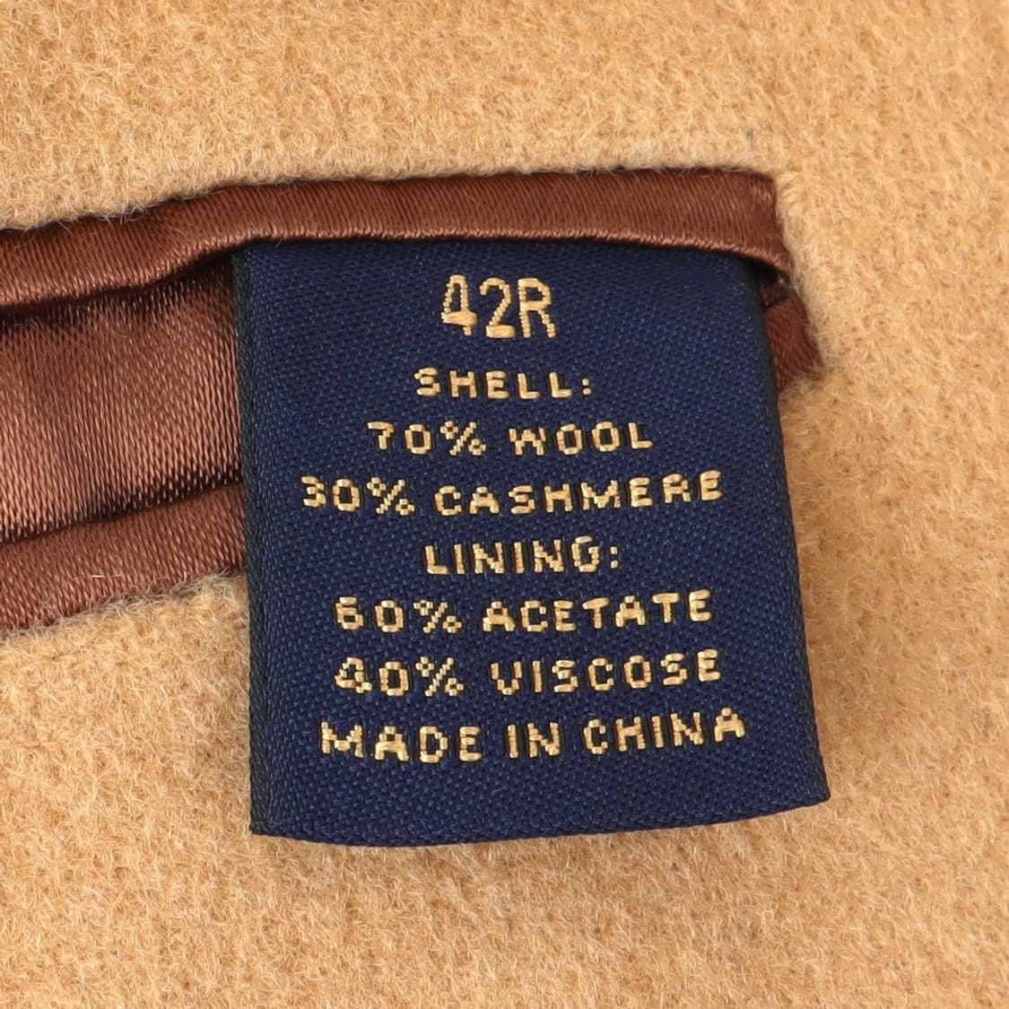 브룩스브라더스 346 베이지 캐시미어 울 싱글 코트 상품이미지9