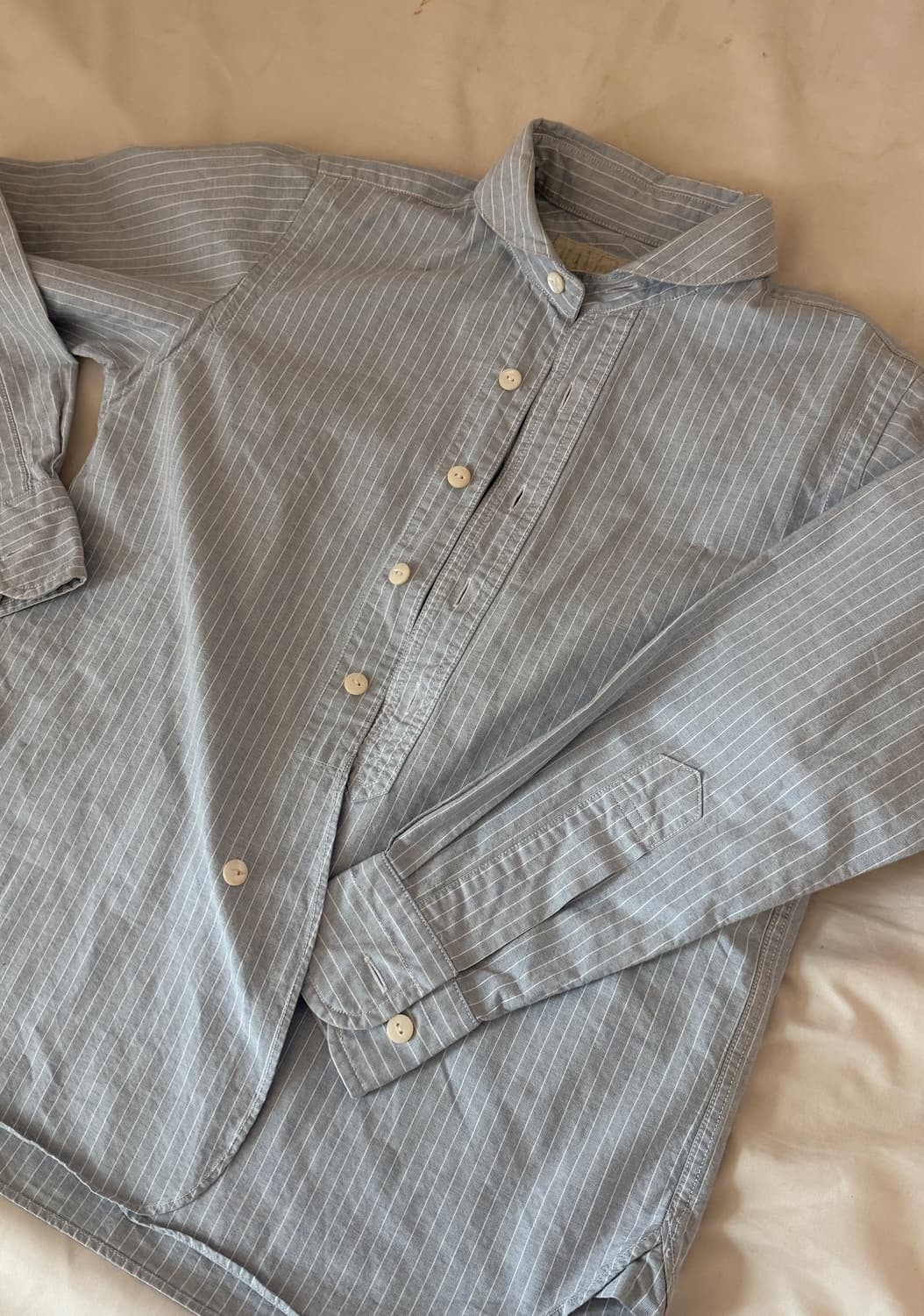 재팬 빈티지 스트라이프 셔츠 상품이미지2