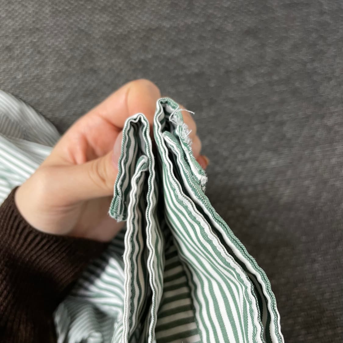 폴로랄프로렌 야머스 그린 스트라이프 긴팔 셔츠 43-86 상품이미지6