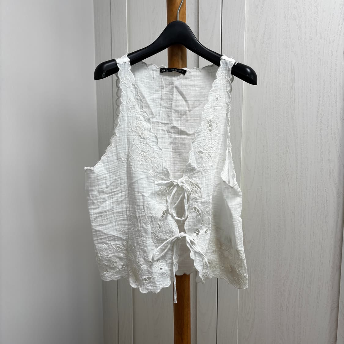 ZARA 코튼 베스트 상품이미지1