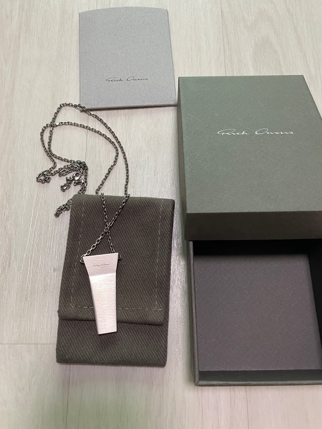 릭오웬스 trunk charm 목걸이 상품이미지7
